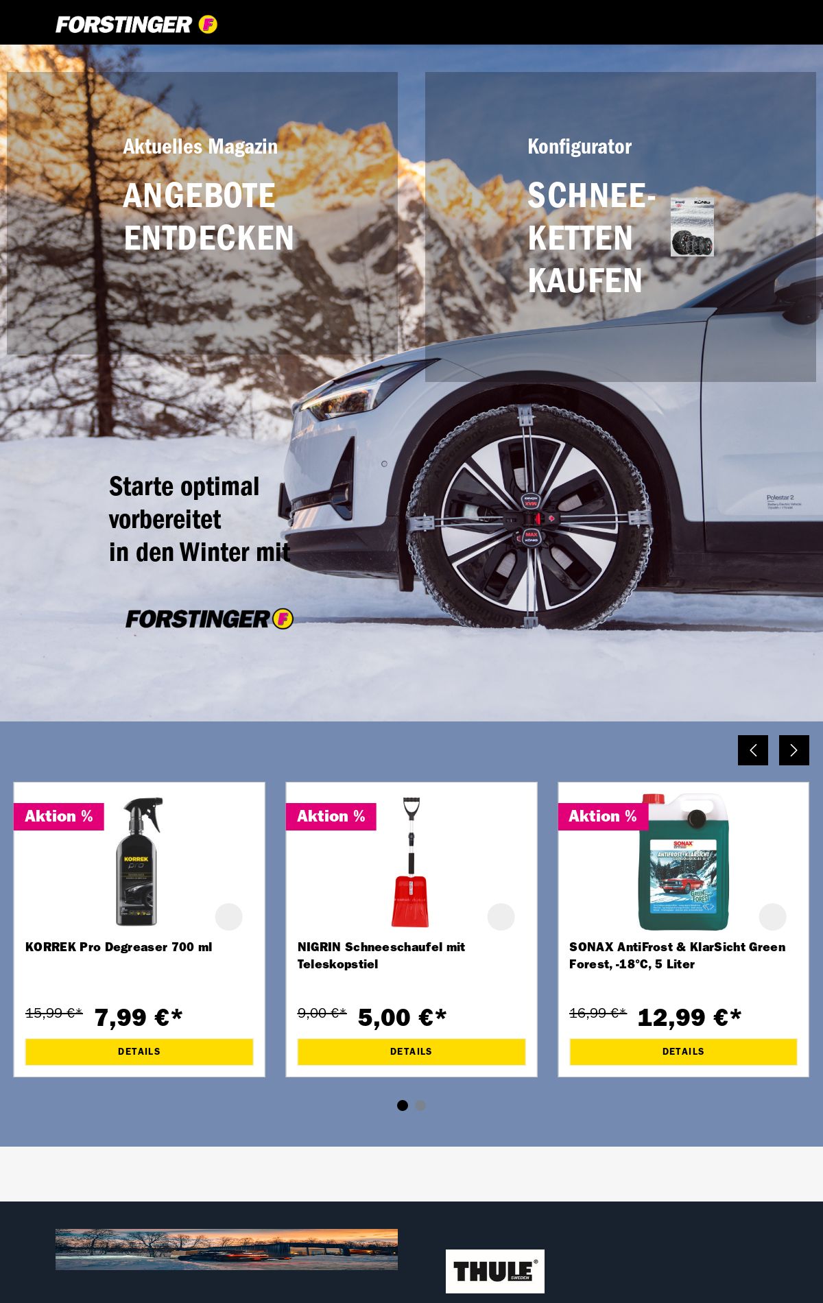 Prospekt Forstinger 01.12.2025 - 10.12.2025