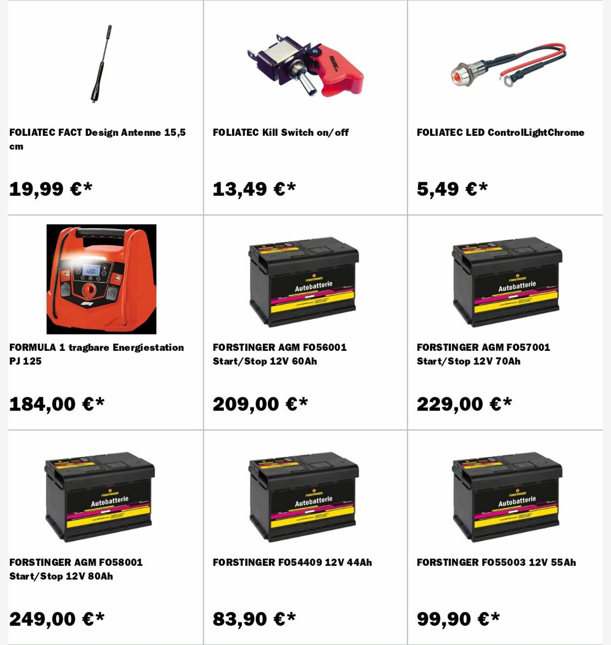 Prospekt Forstinger 04.08.2025 - 13.08.2025