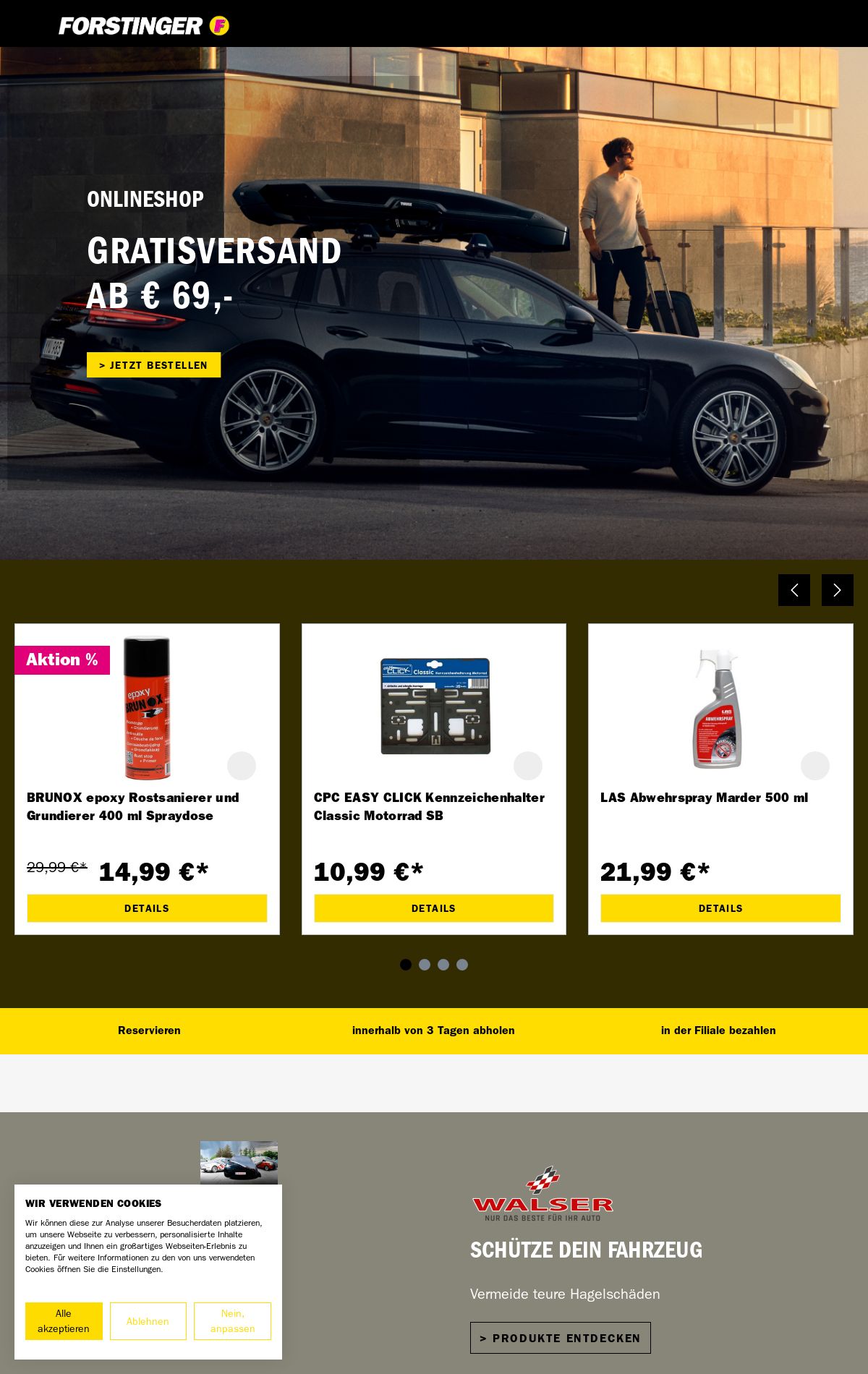 Prospekt Forstinger 04.08.2025 - 13.08.2025