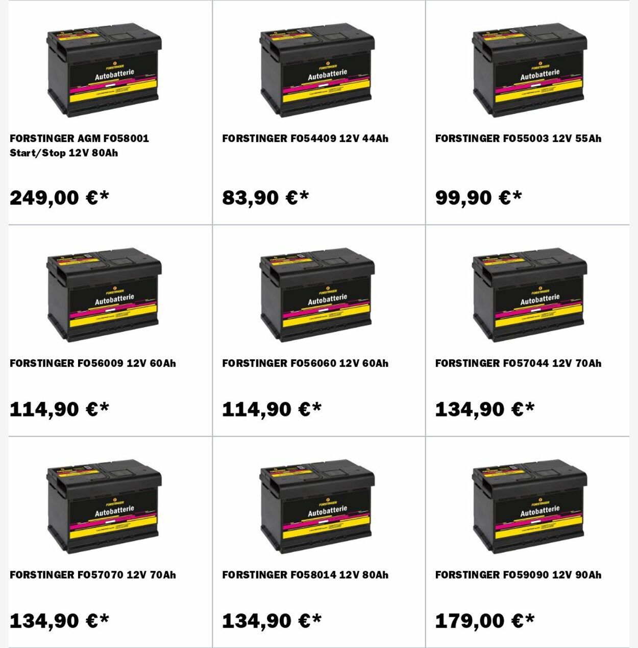 Prospekt Forstinger 28.07.2025 - 06.08.2025