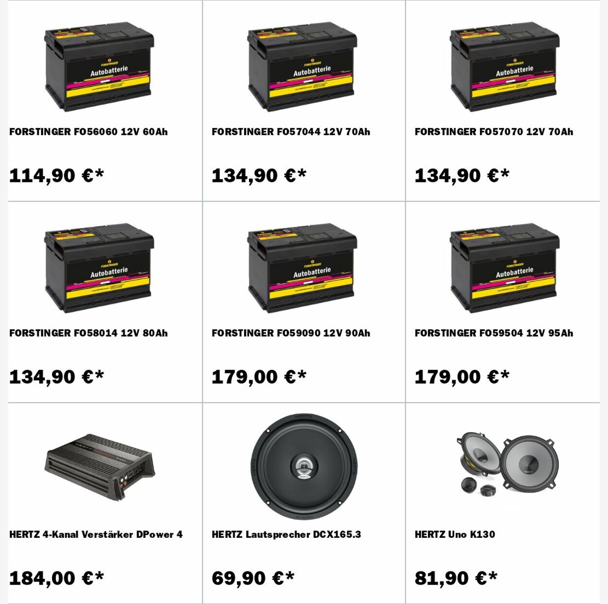 Prospekt Forstinger 20.10.2025 - 29.10.2025