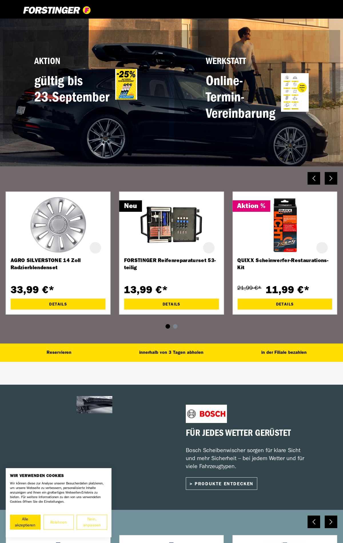 Prospekt Forstinger 15.09.2025 - 24.09.2025