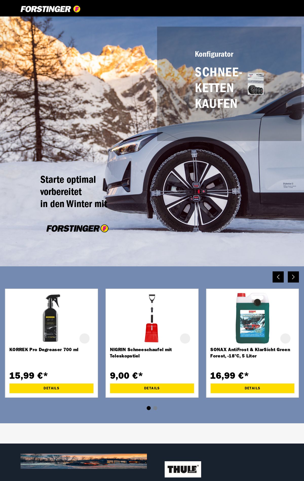 Prospekt Forstinger 08.12.2025 - 17.12.2025