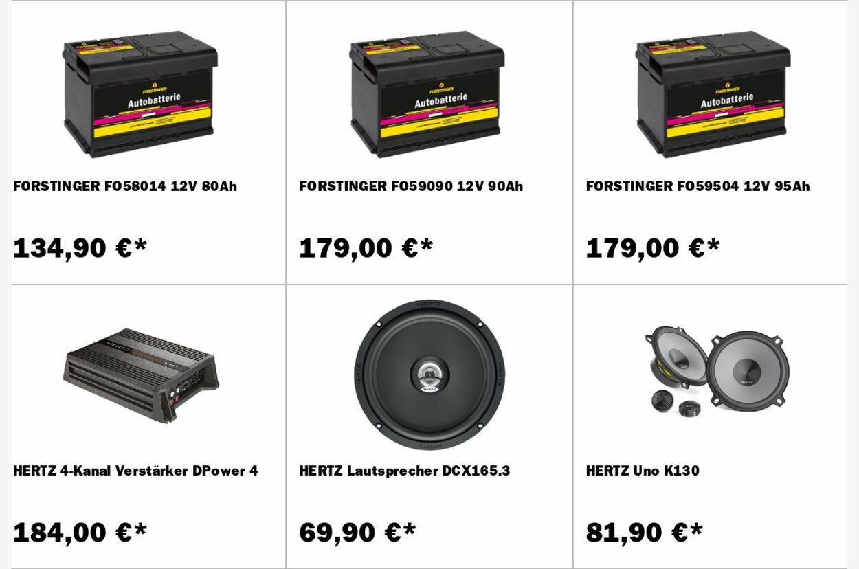 Prospekt Forstinger 08.12.2025 - 17.12.2025