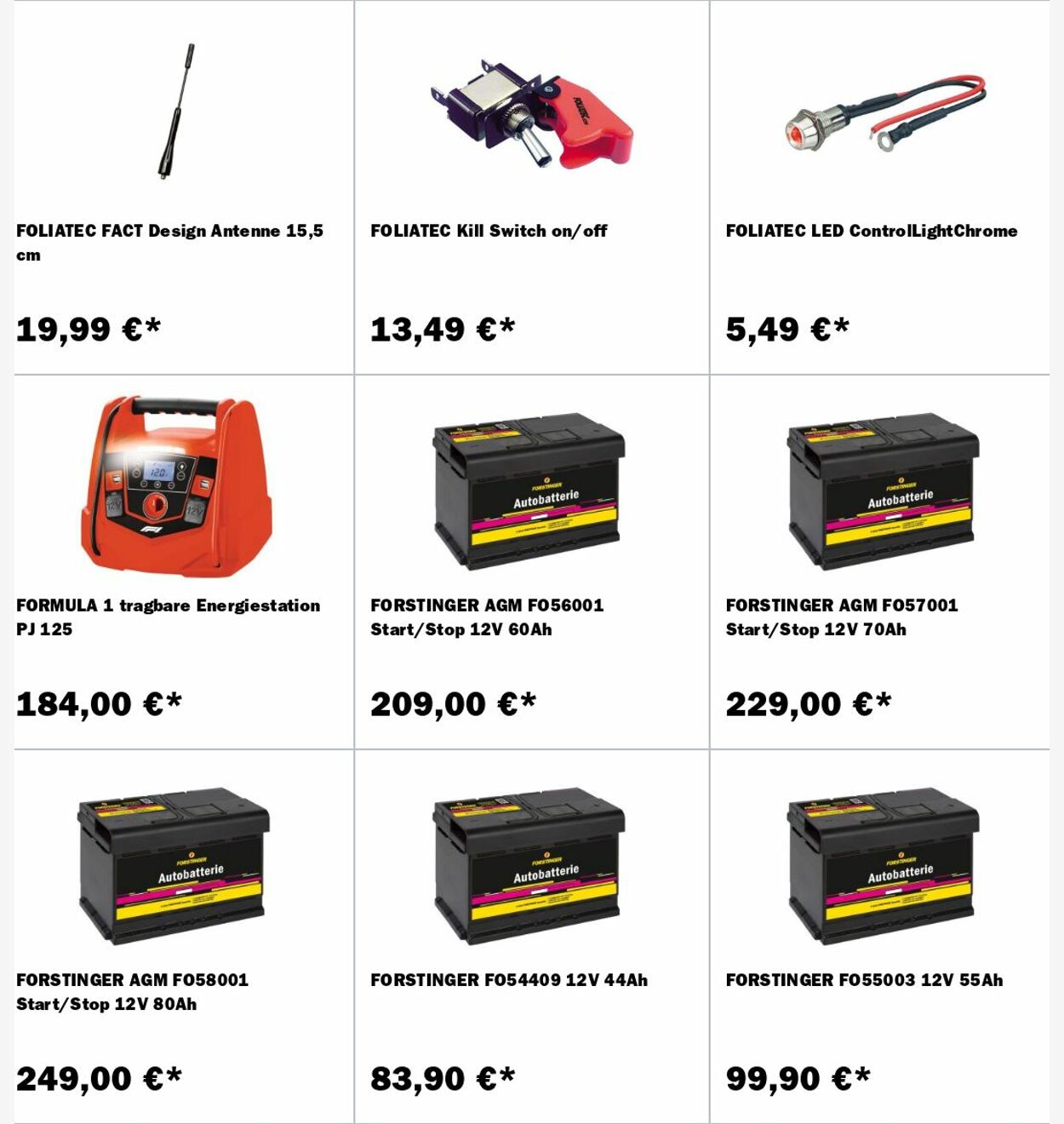 Prospekt Forstinger 11.08.2025 - 20.08.2025
