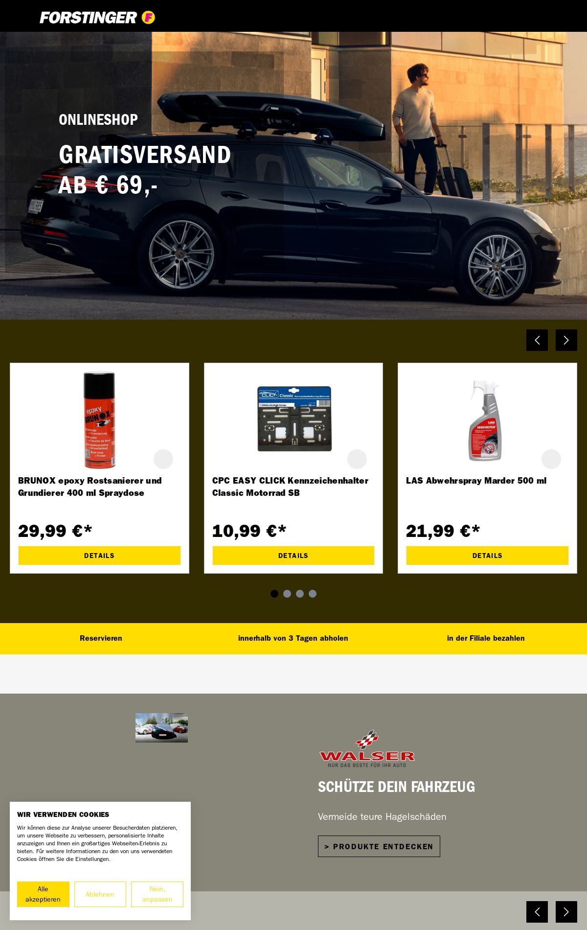 Prospekt Forstinger 11.08.2025 - 20.08.2025