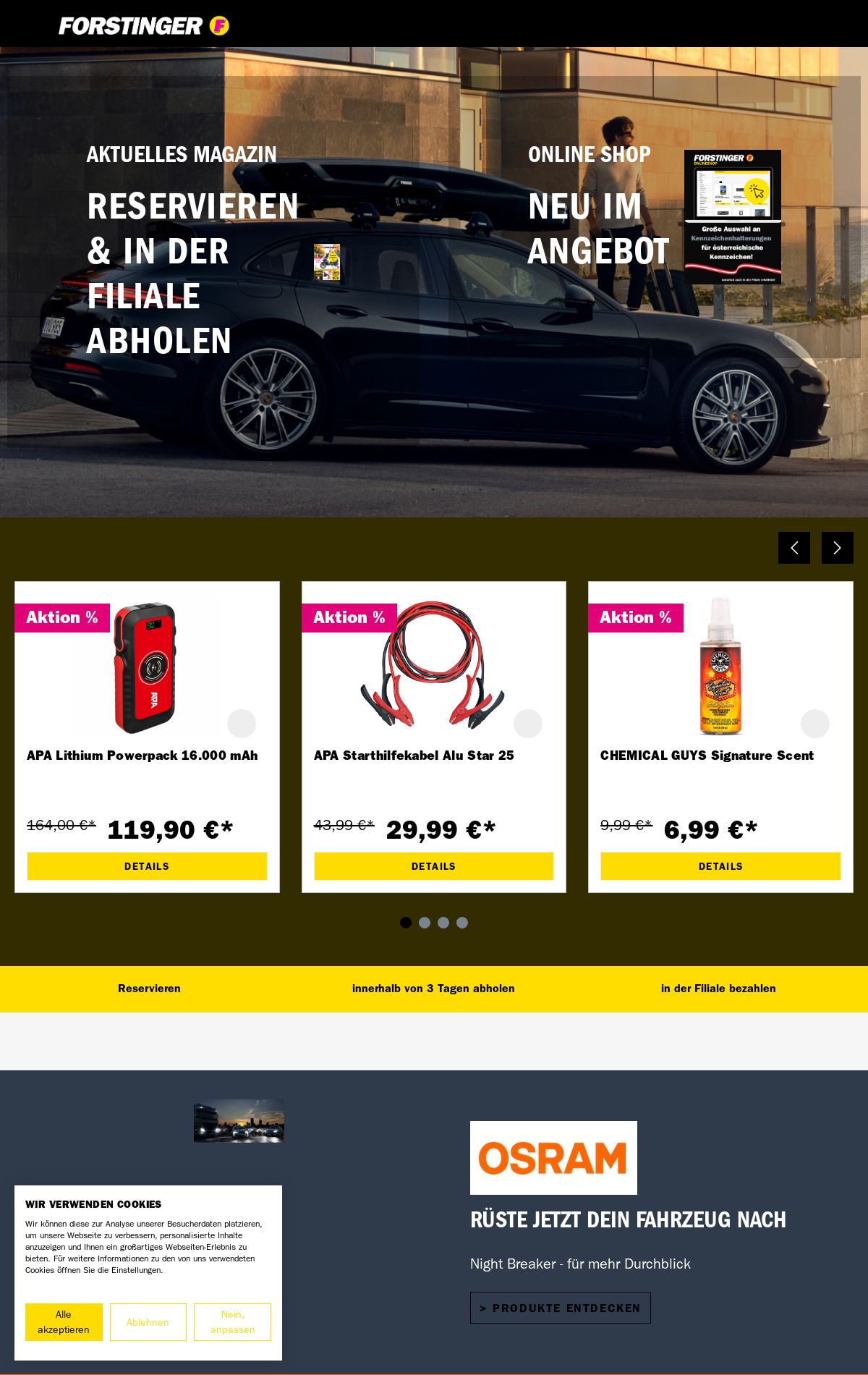 Prospekt Forstinger 01.09.2025 - 10.09.2025