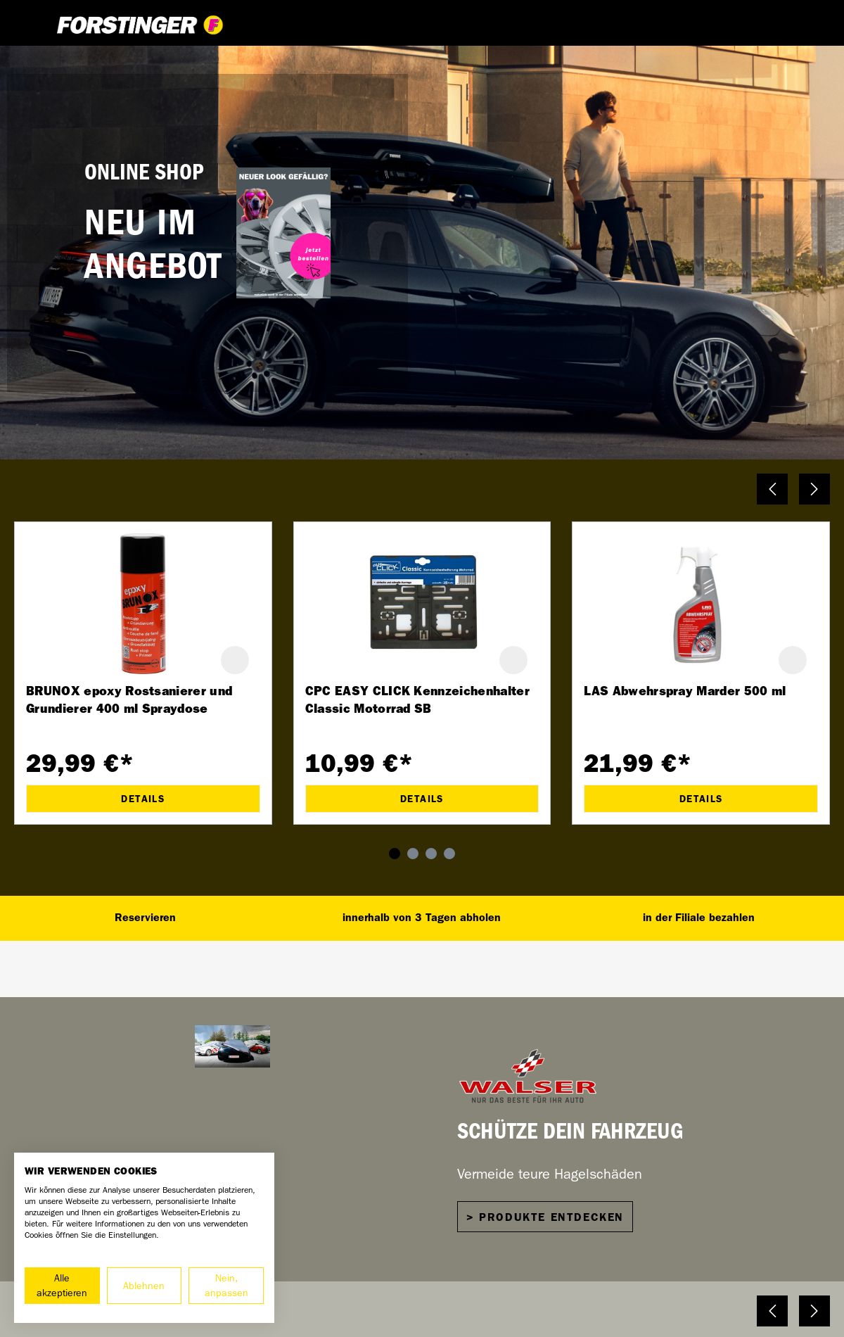 Prospekt Forstinger 18.08.2025 - 27.08.2025
