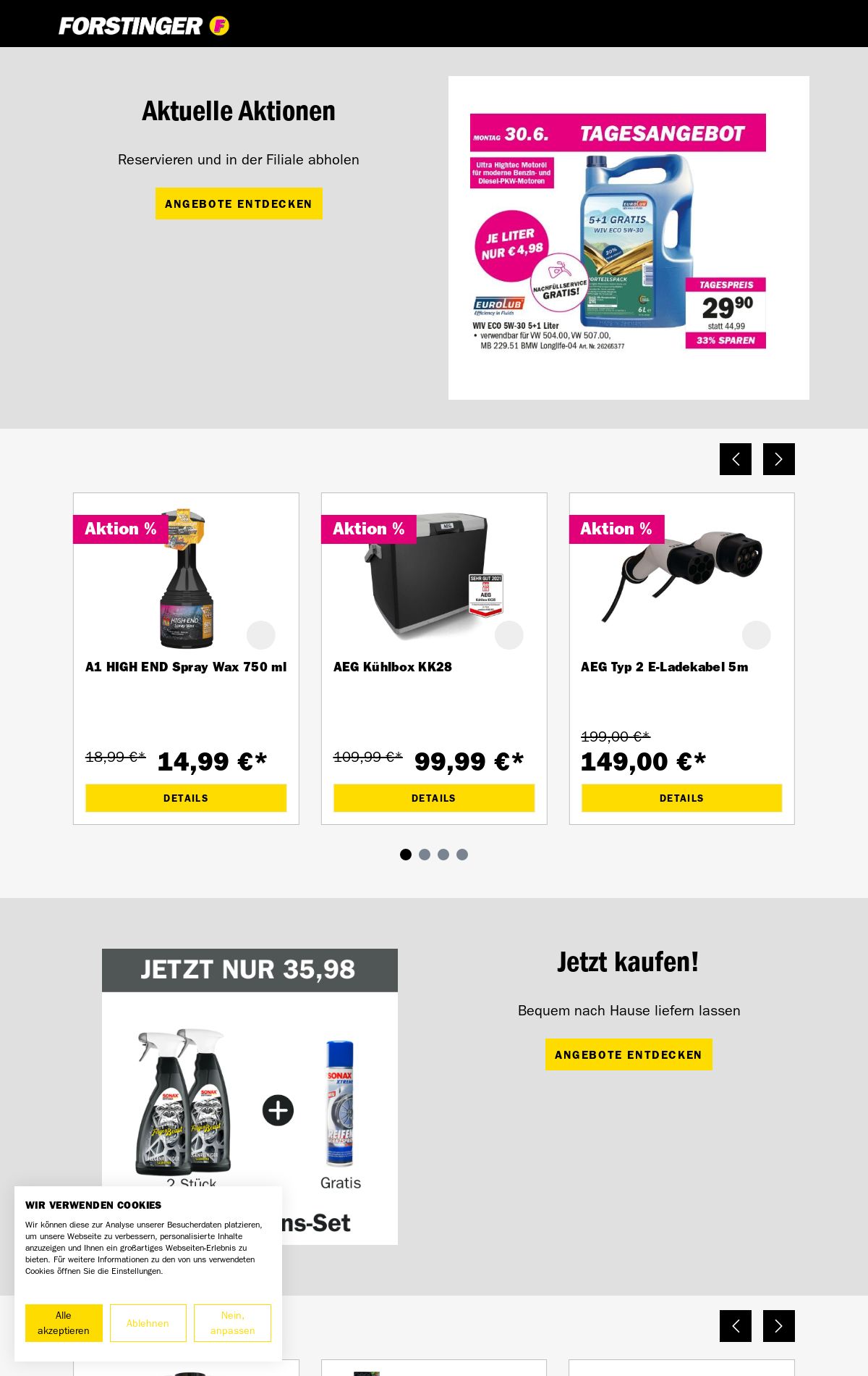 Prospekt Forstinger 30.06.2025 - 09.07.2025