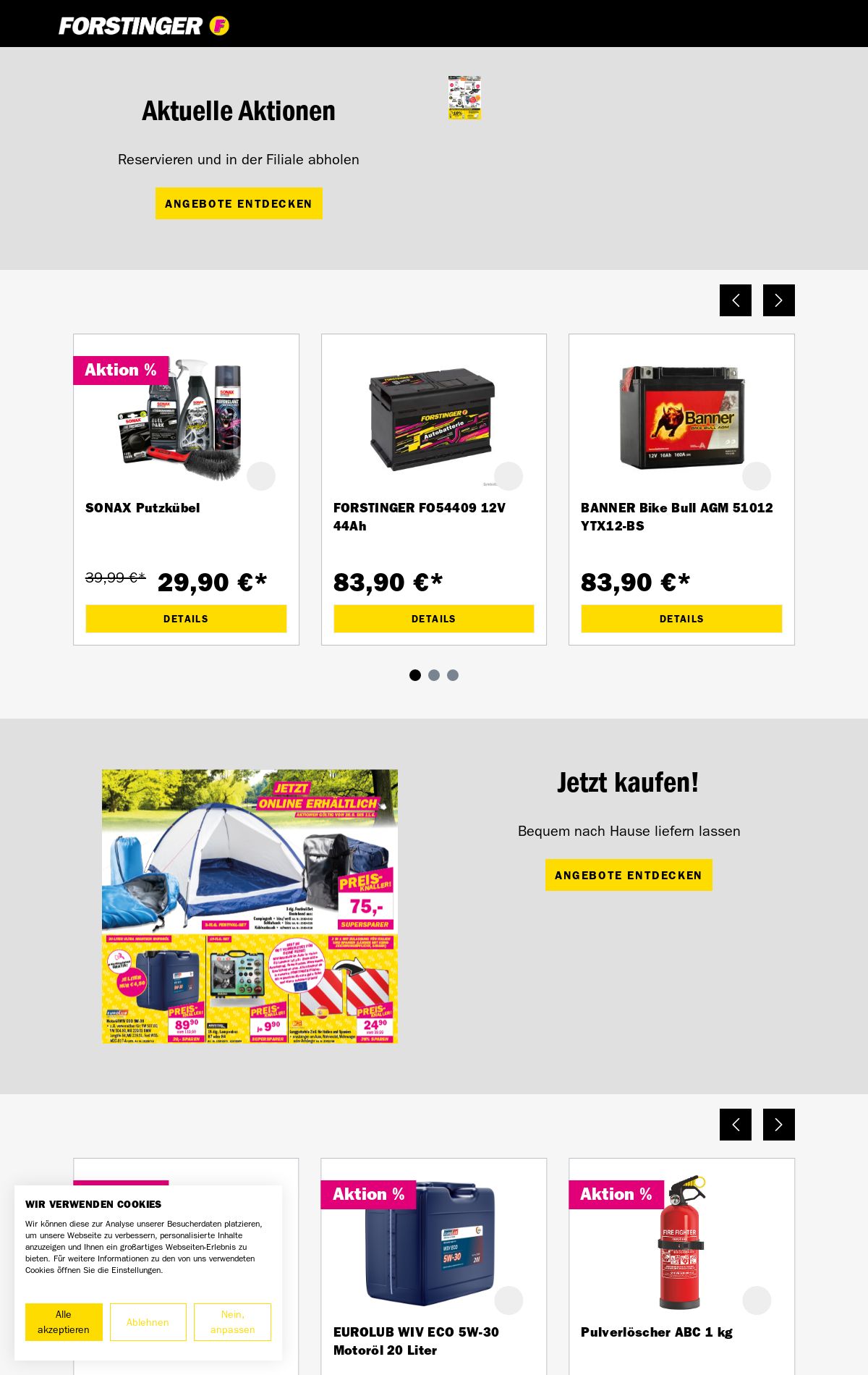 Prospekt Forstinger 02.06.2025 - 11.06.2025