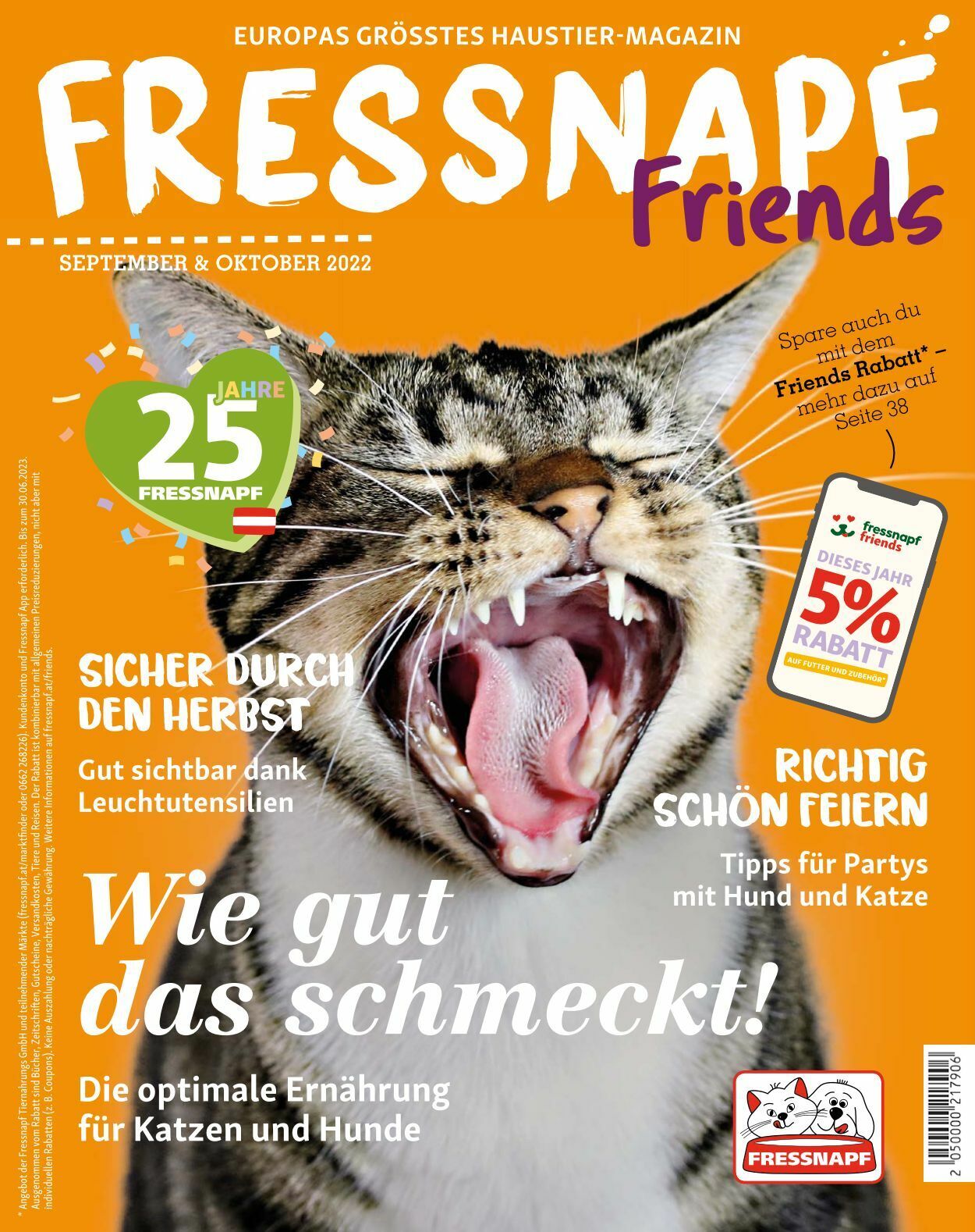 Prospekt Fressnapf 01.09.2022 - 31.10.2022