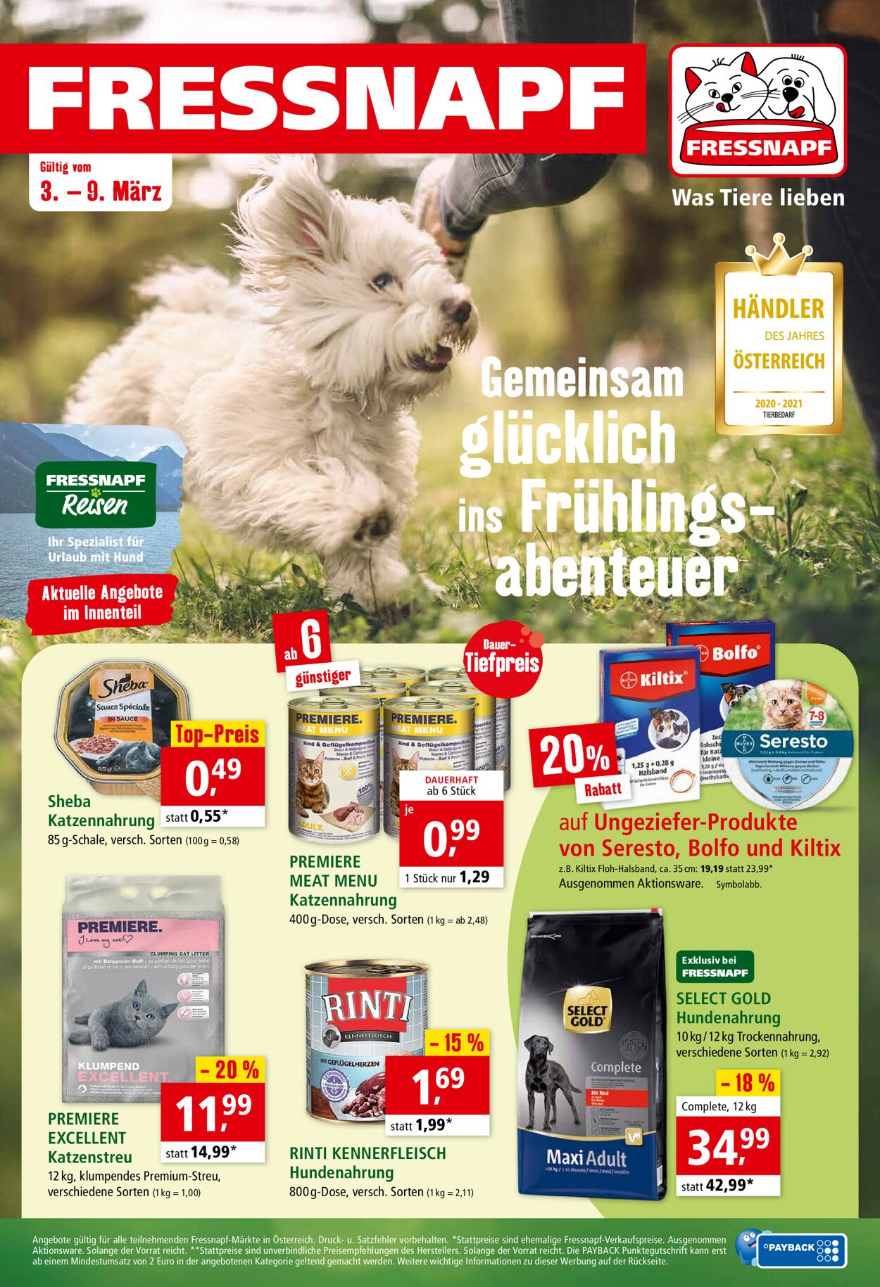 Prospekt Fressnapf 03.03.2021 - 09.03.2021