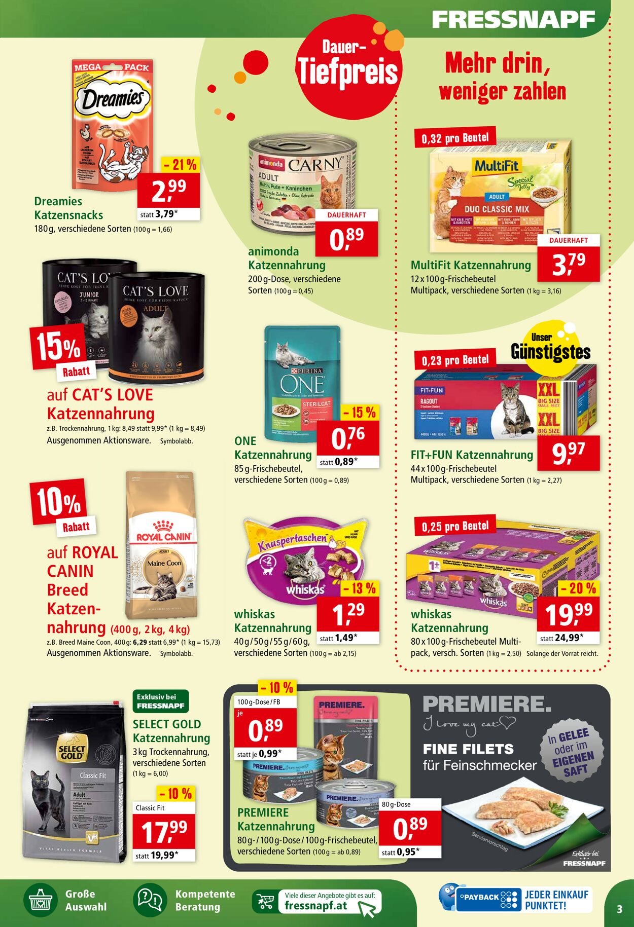 Prospekt Fressnapf 03.03.2021 - 09.03.2021