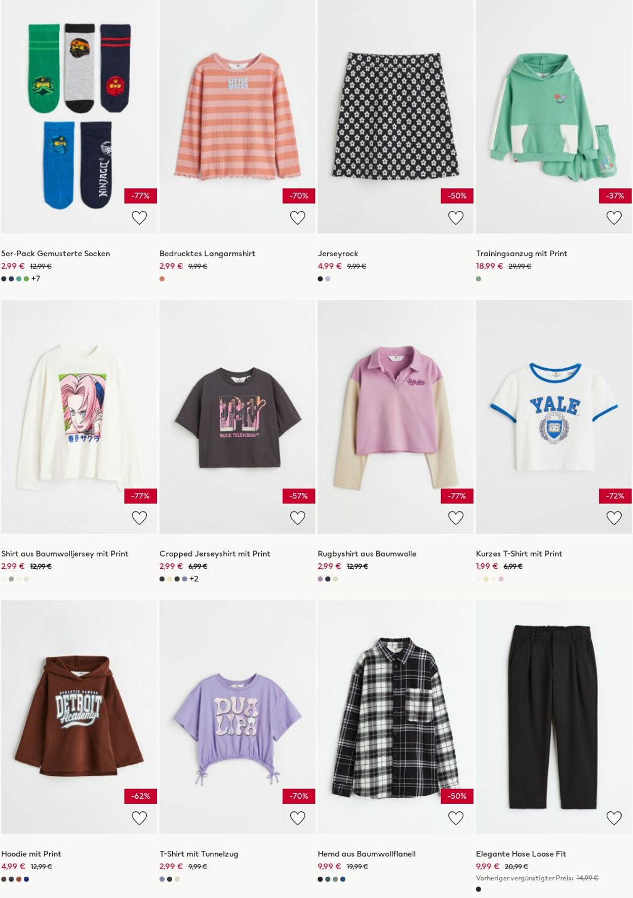 Prospekt H&M 16.01.2023 - 25.01.2023