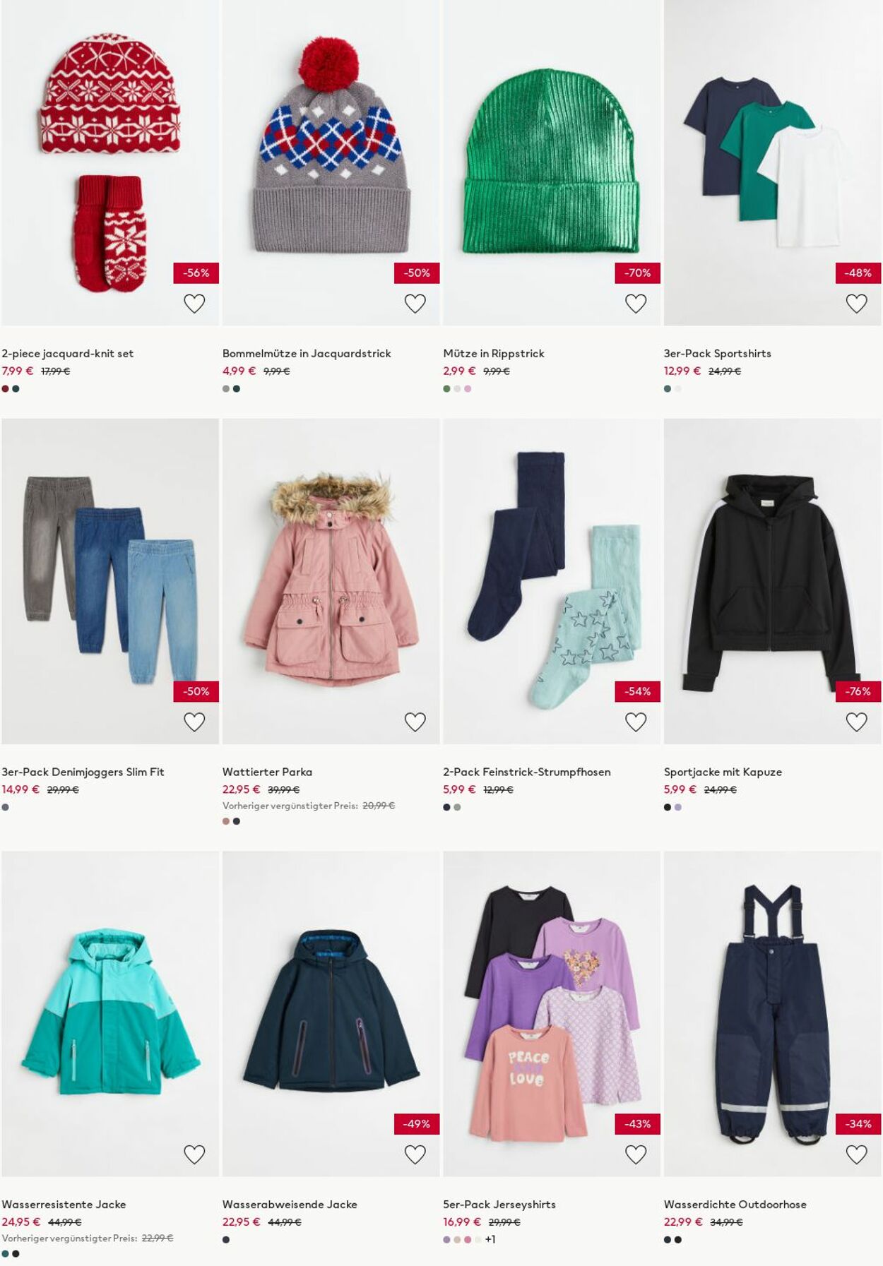 Prospekt H&M 16.01.2023 - 25.01.2023