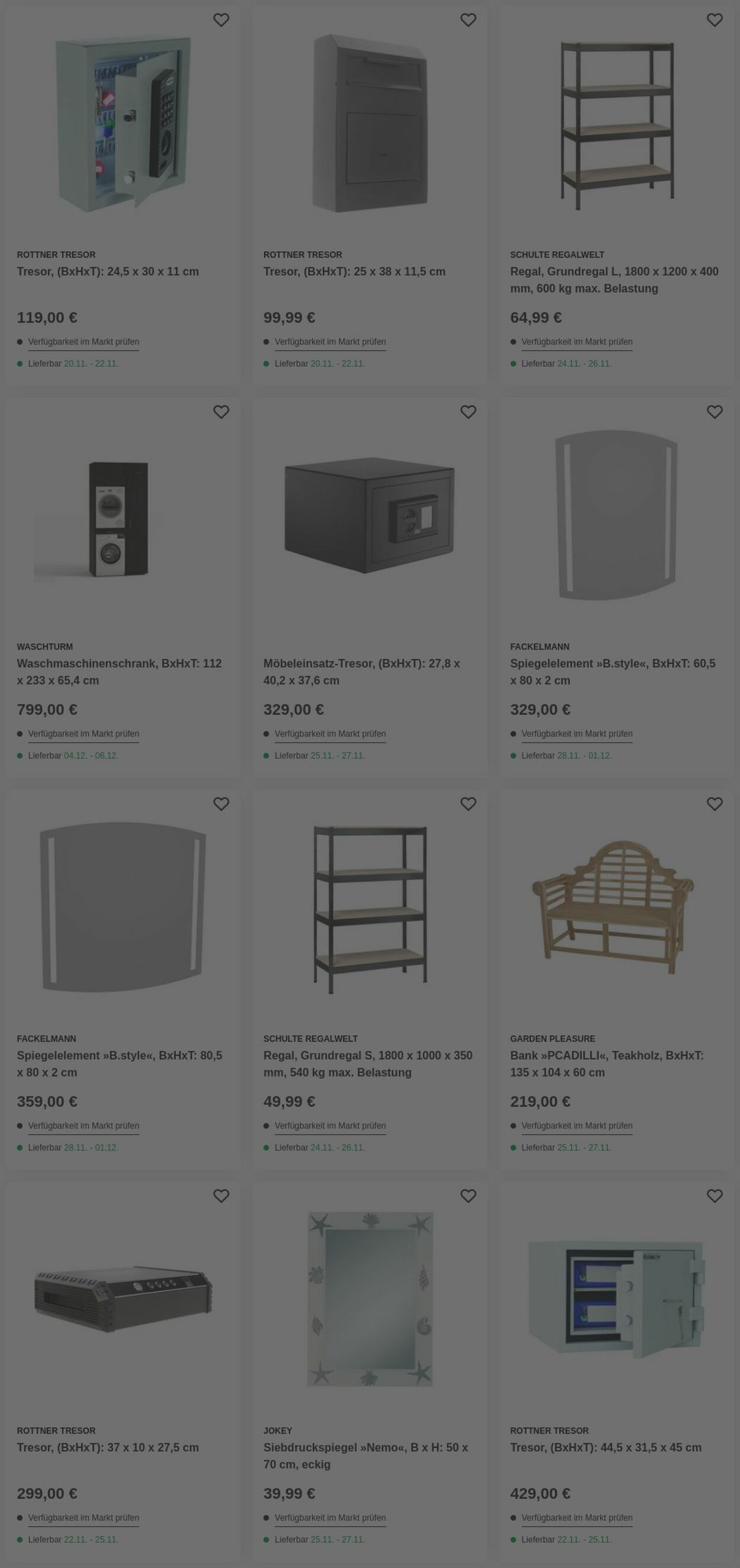 Prospekt Hagebau 16.11.2025 - 30.11.2025