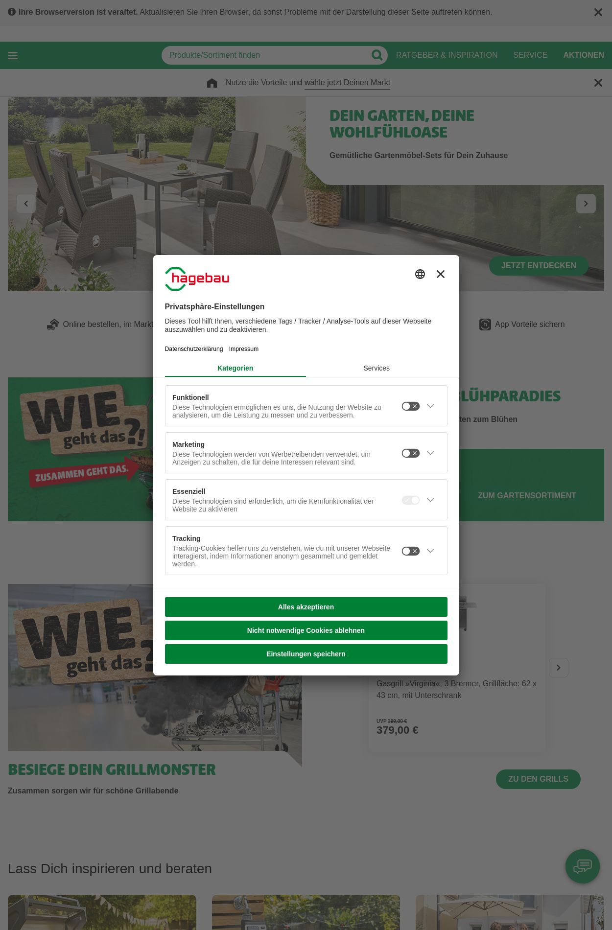 Prospekt Hagebau 16.05.2025 - 31.05.2025