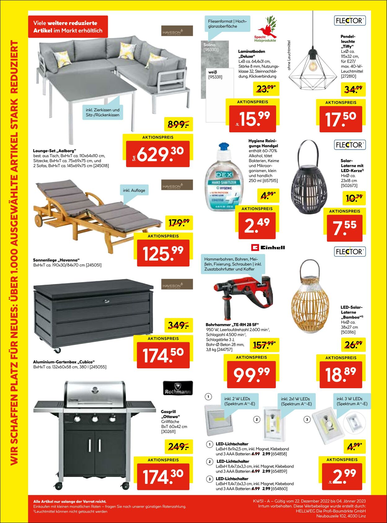 Prospekt Hellweg 22.12.2022 - 04.01.2023