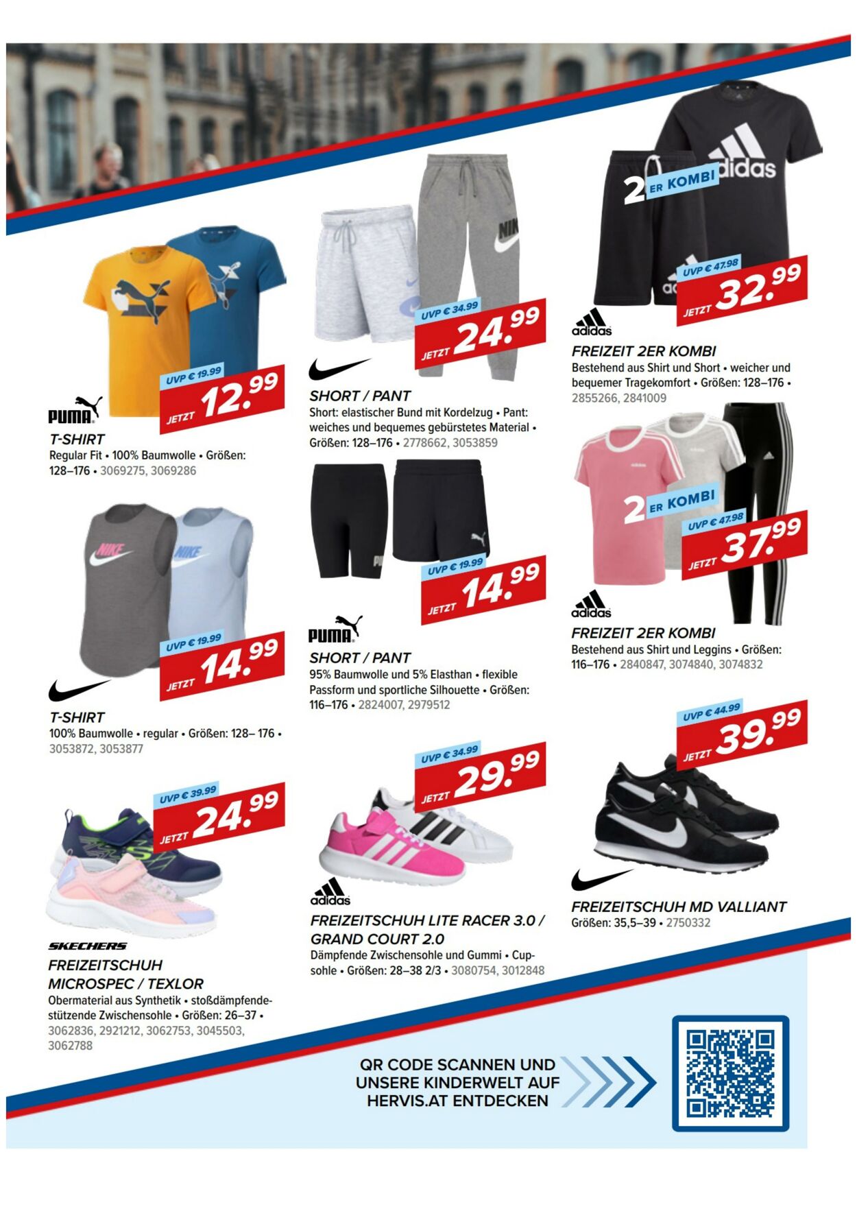 Prospekt Hervis Sports 15.08.2022 - 18.09.2022