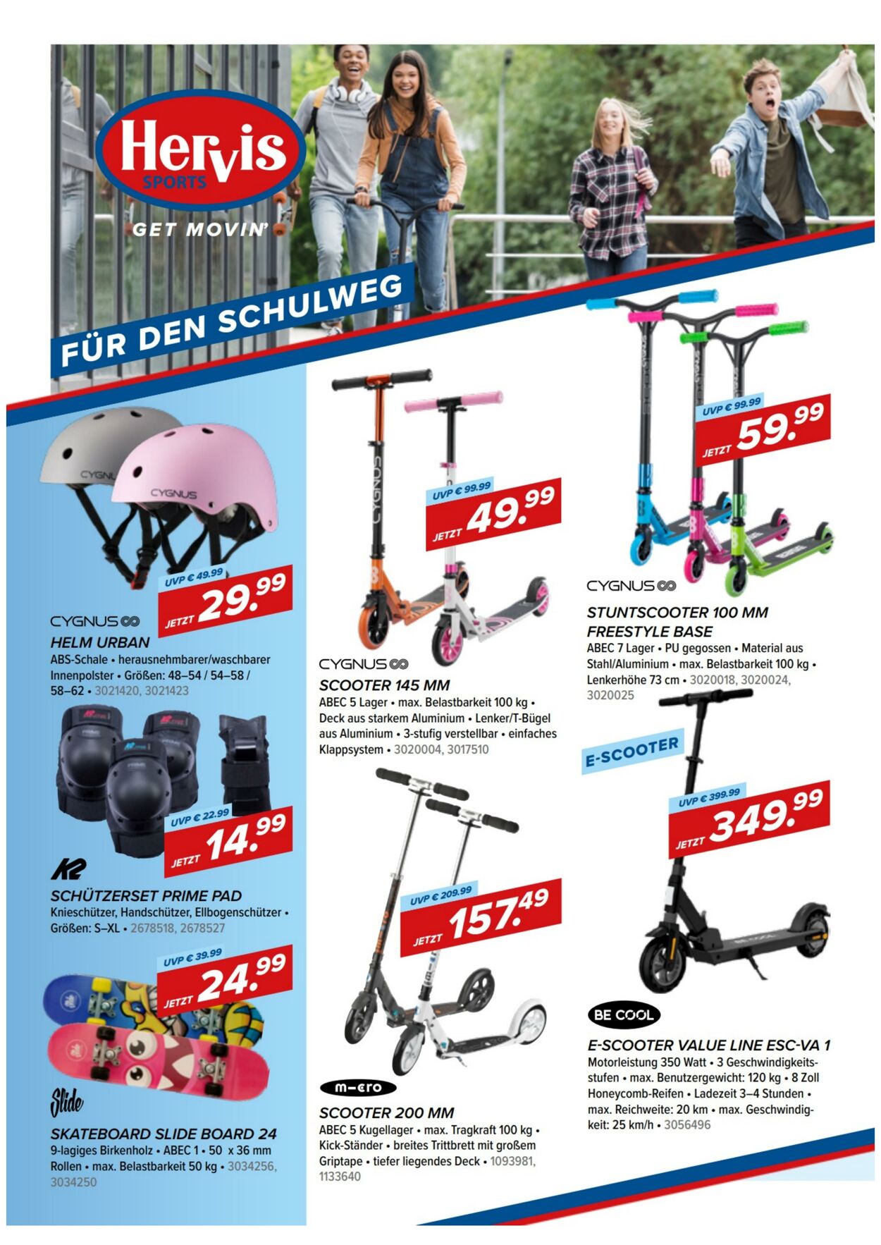 Prospekt Hervis Sports 15.08.2022 - 18.09.2022