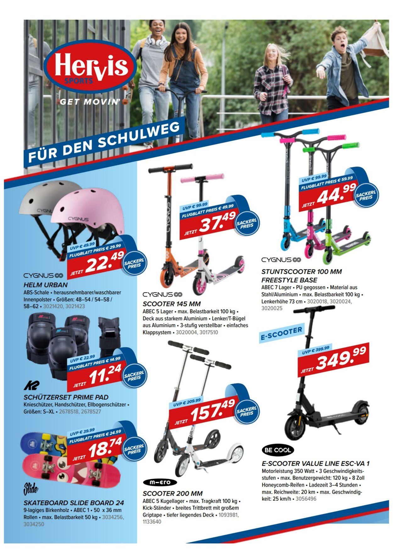 Prospekt Hervis Sports 08.08.2022 - 14.08.2022