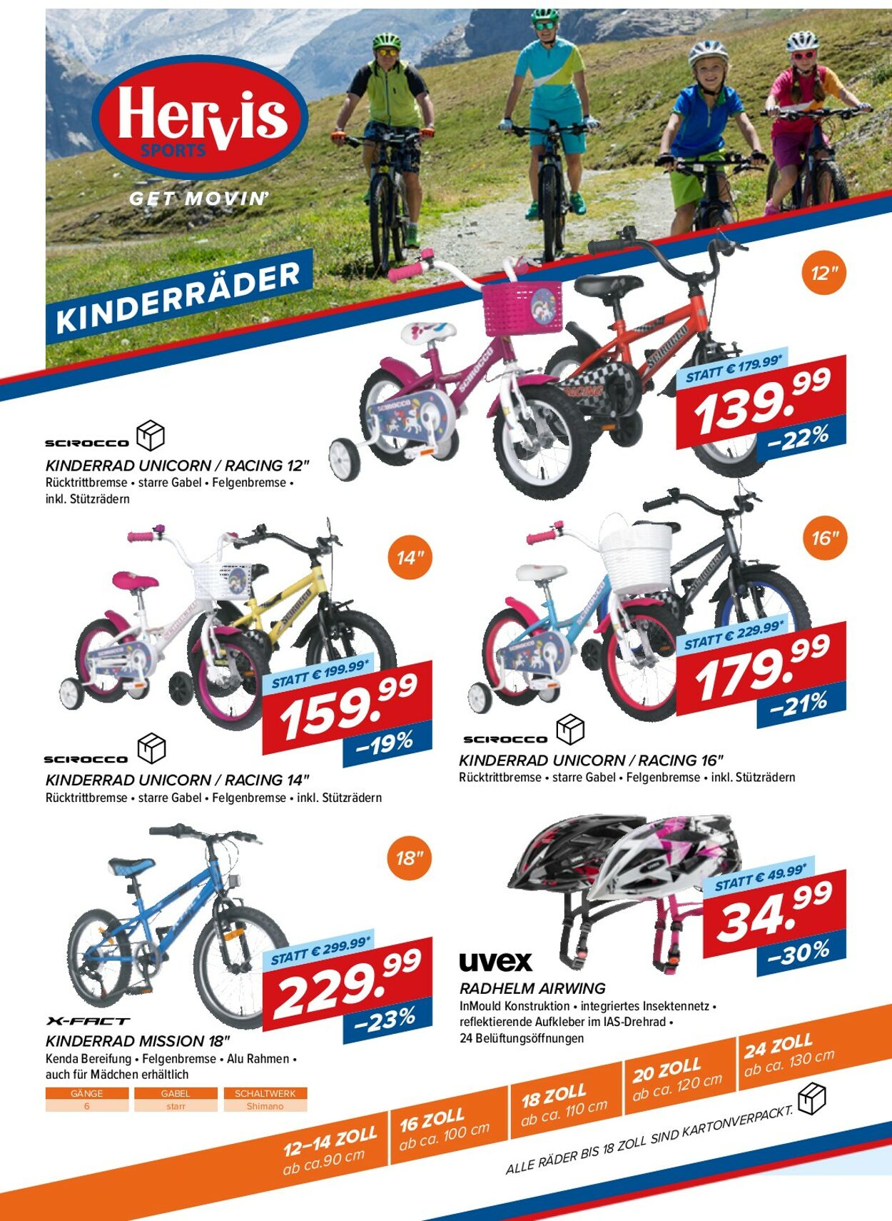 Prospekt Hervis Sports 22.03.2021 - 05.04.2021