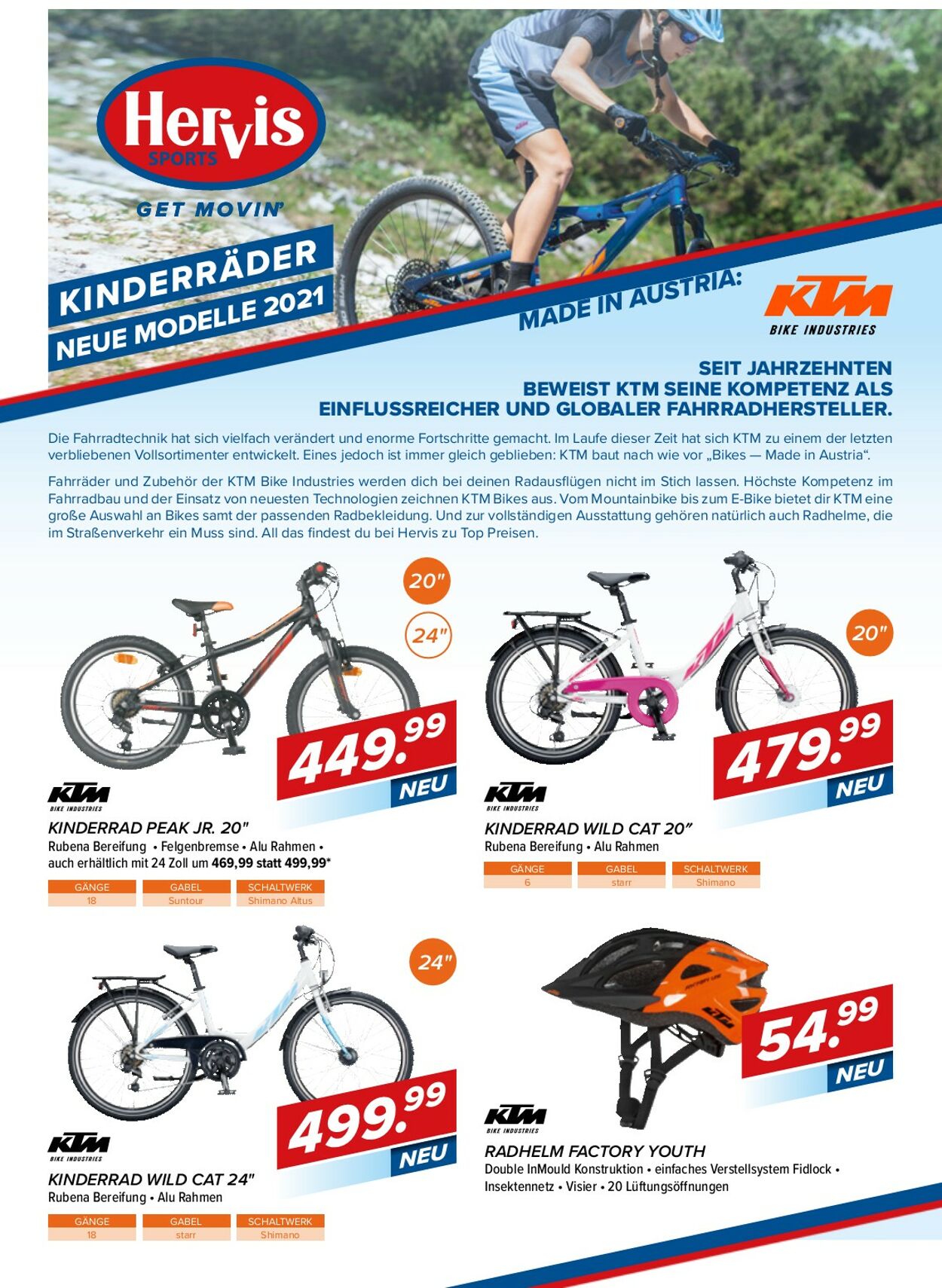 Prospekt Hervis Sports 22.03.2021 - 05.04.2021
