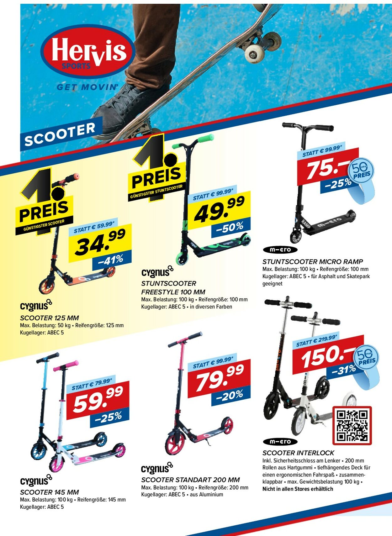 Prospekt Hervis Sports 22.03.2021 - 05.04.2021