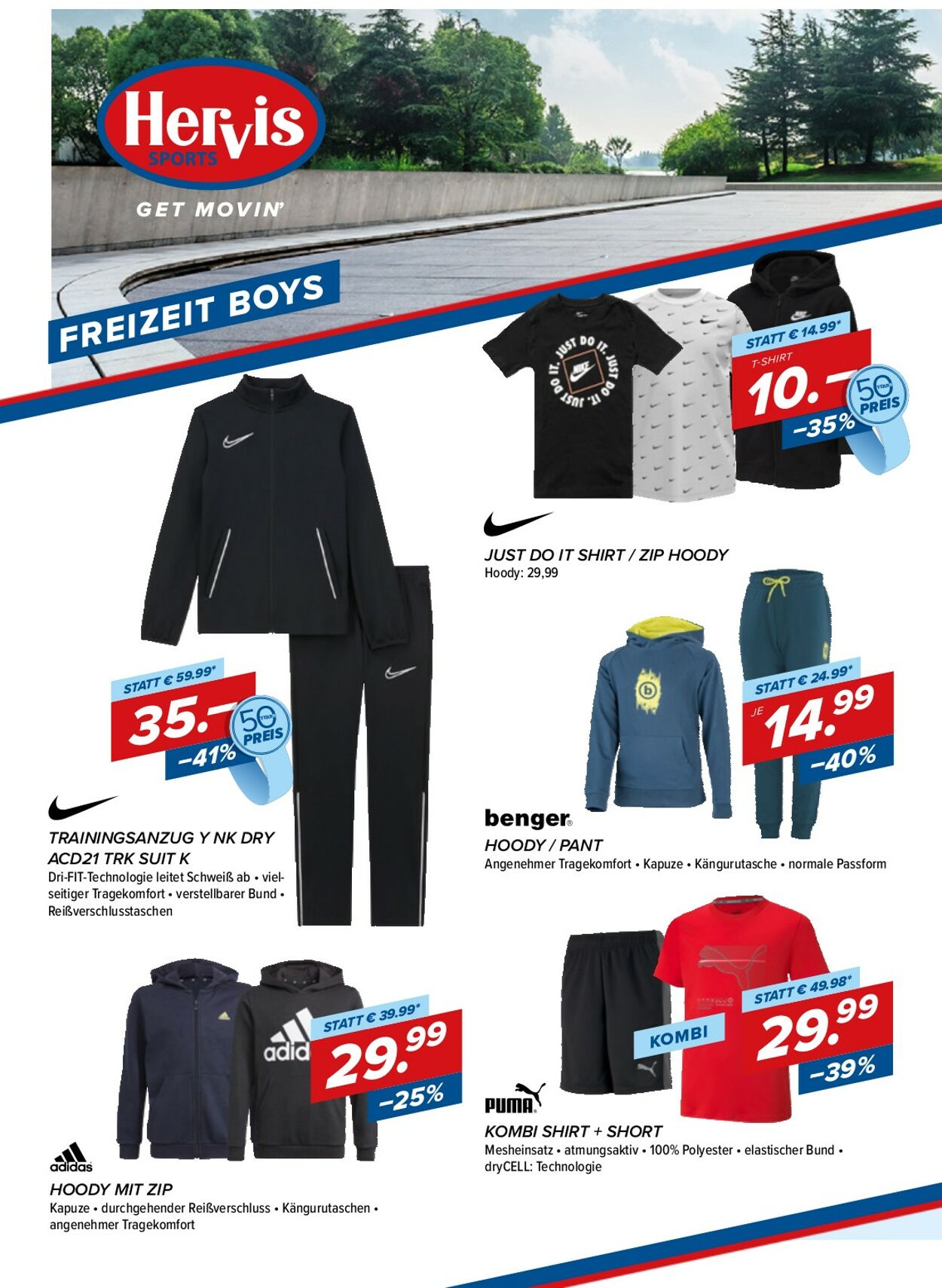Prospekt Hervis Sports 22.03.2021 - 05.04.2021