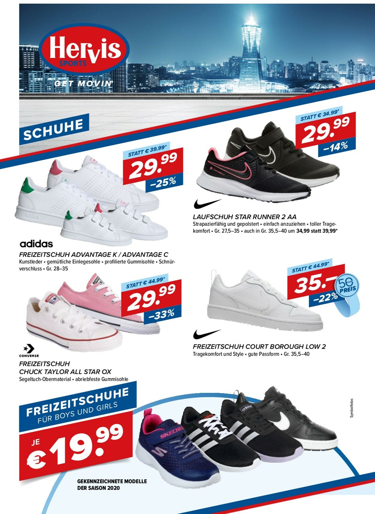Prospekt Hervis Sports 22.03.2021 - 05.04.2021