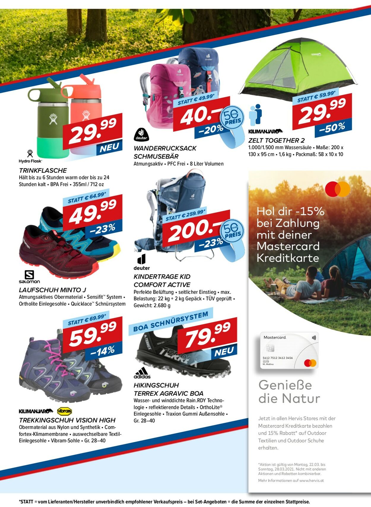 Prospekt Hervis Sports 22.03.2021 - 05.04.2021