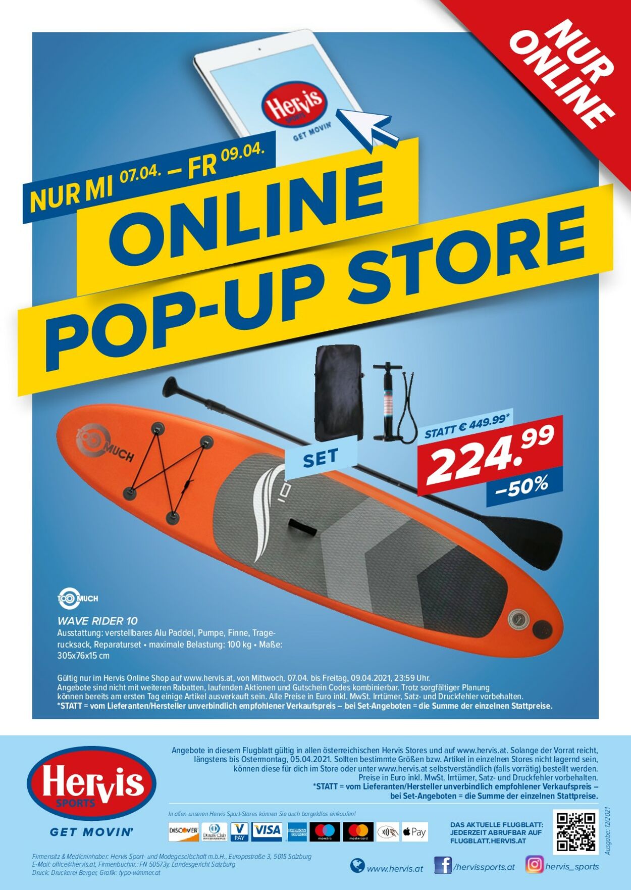 Prospekt Hervis Sports 22.03.2021 - 05.04.2021