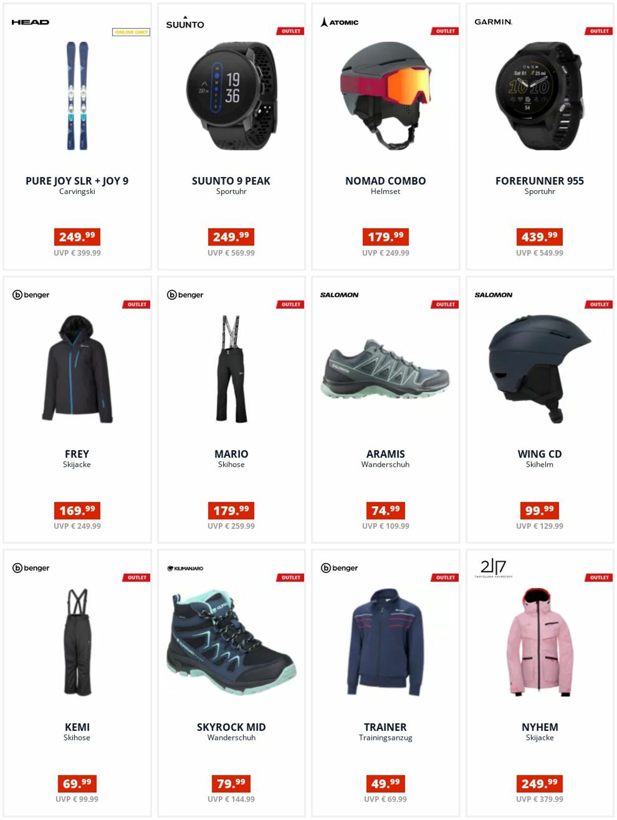 Prospekt Hervis Sports 01.01.2024 - 10.01.2024