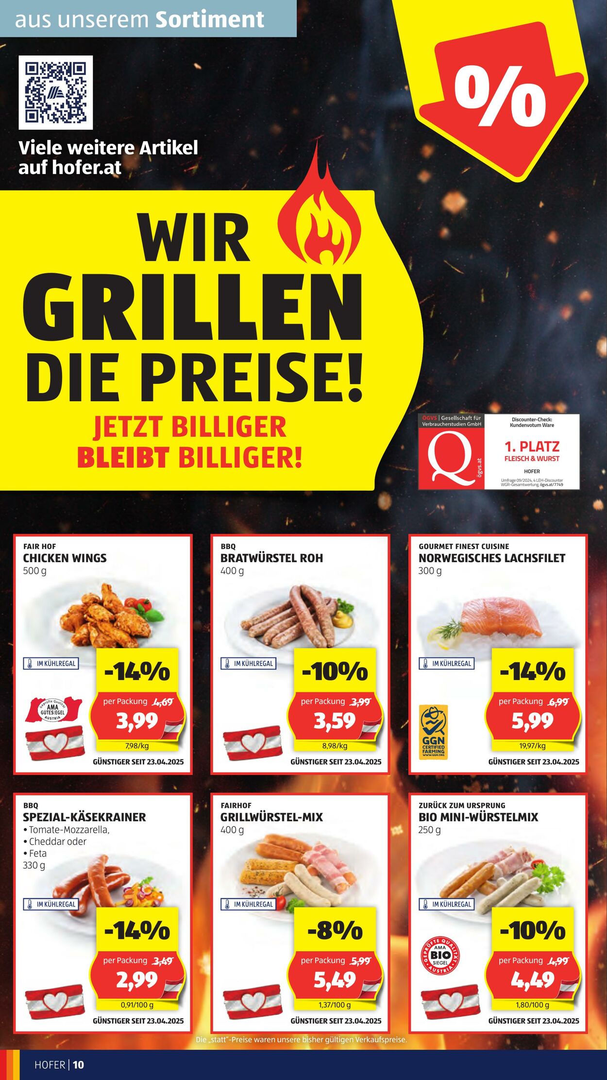 Prospekt Hofer 02.05.2025 - 08.05.2025