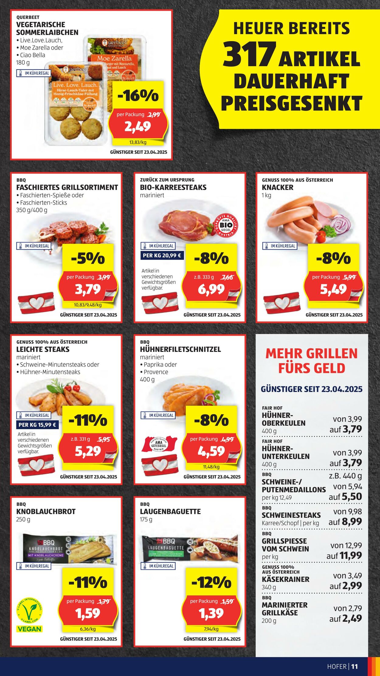Prospekt Hofer 02.05.2025 - 08.05.2025