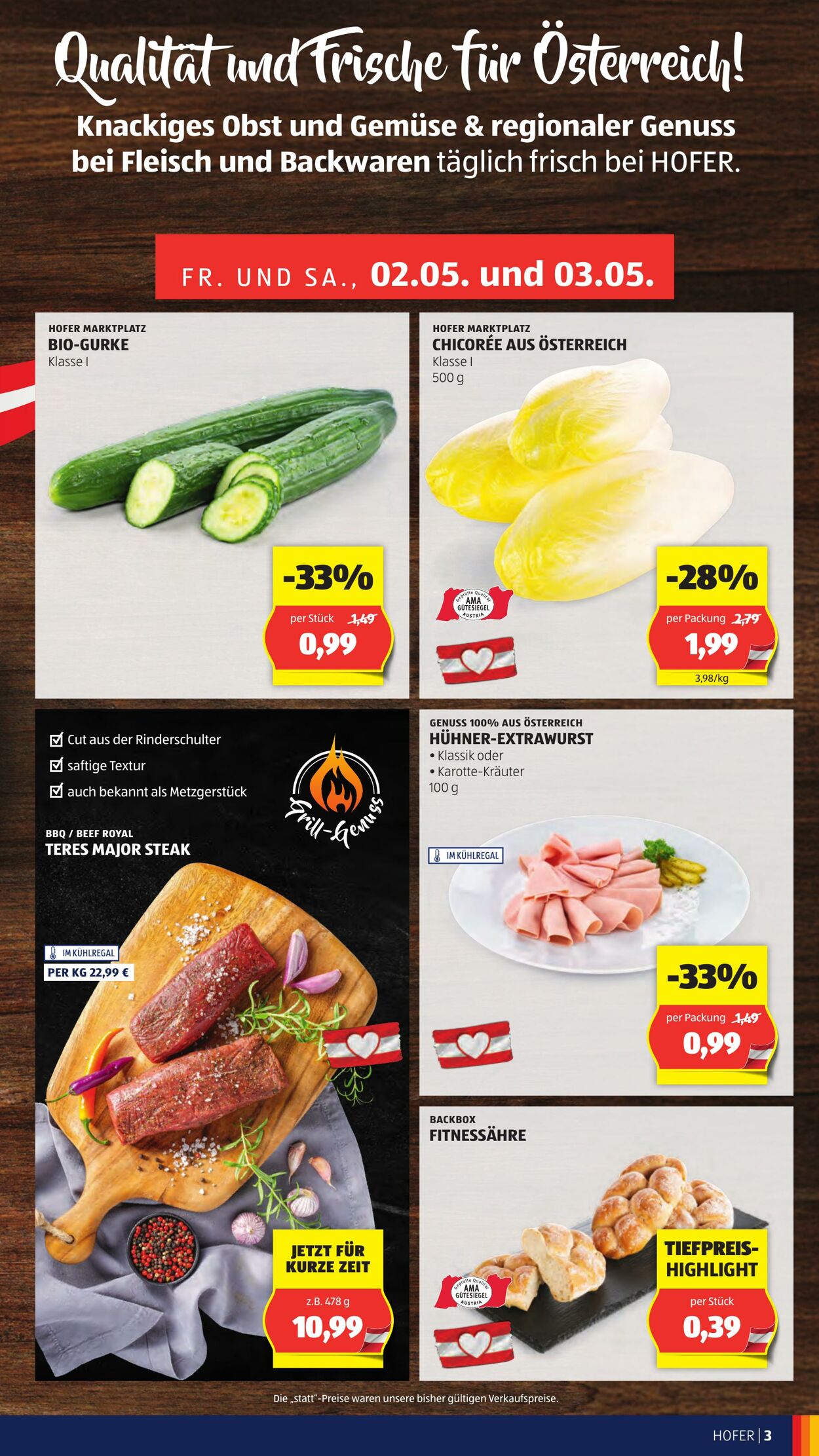 Prospekt Hofer 02.05.2025 - 08.05.2025