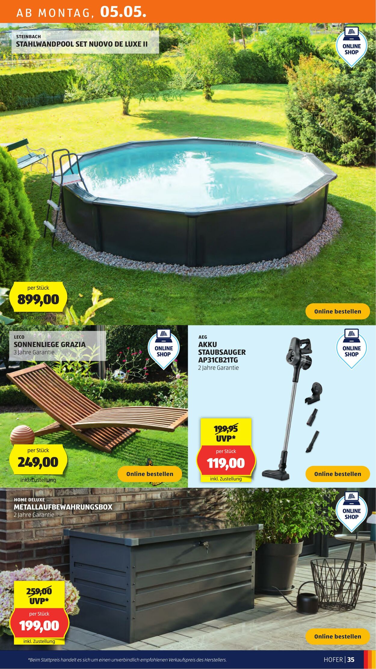 Prospekt Hofer 02.05.2025 - 08.05.2025
