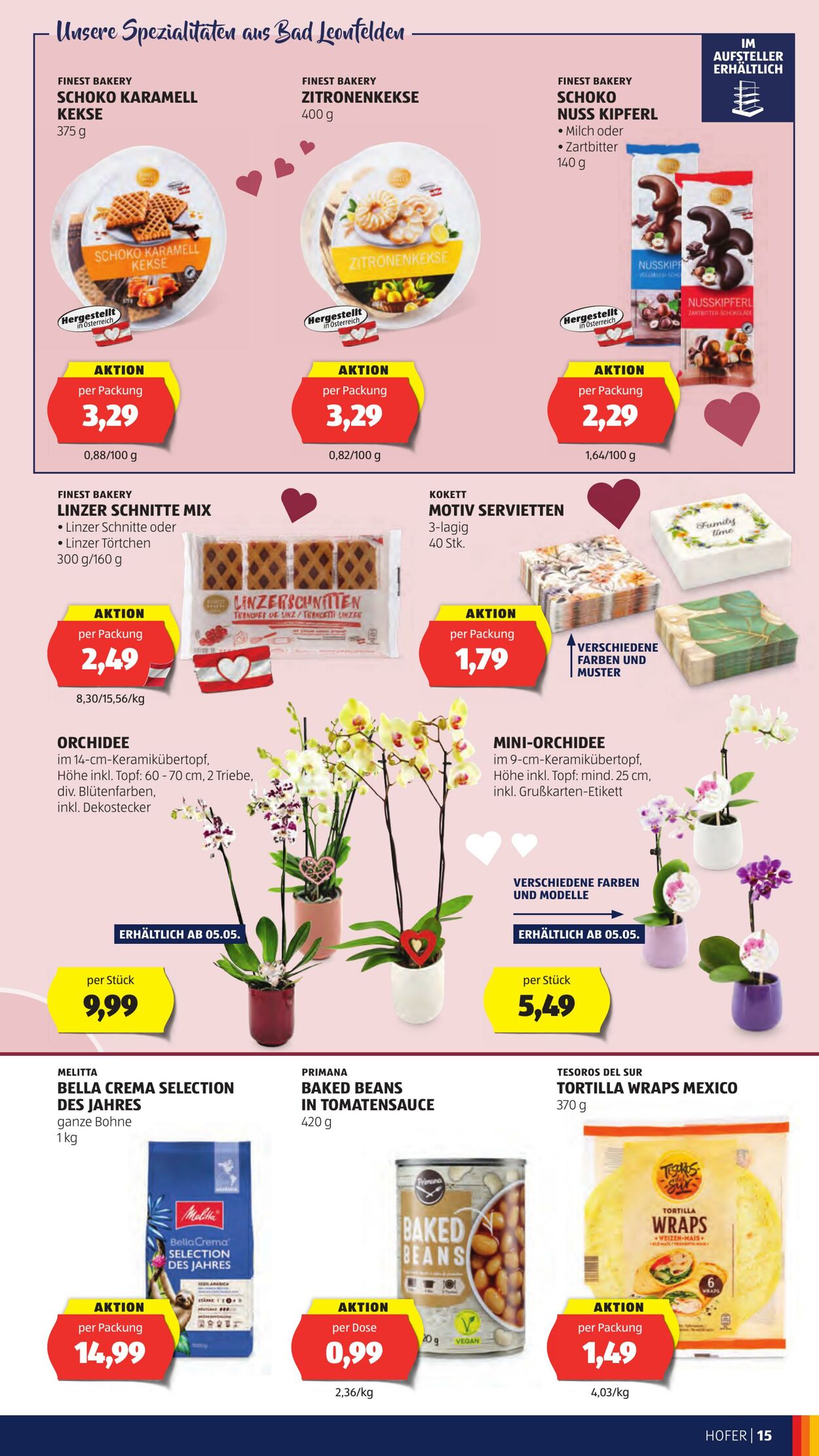Prospekt Hofer 02.05.2025 - 08.05.2025