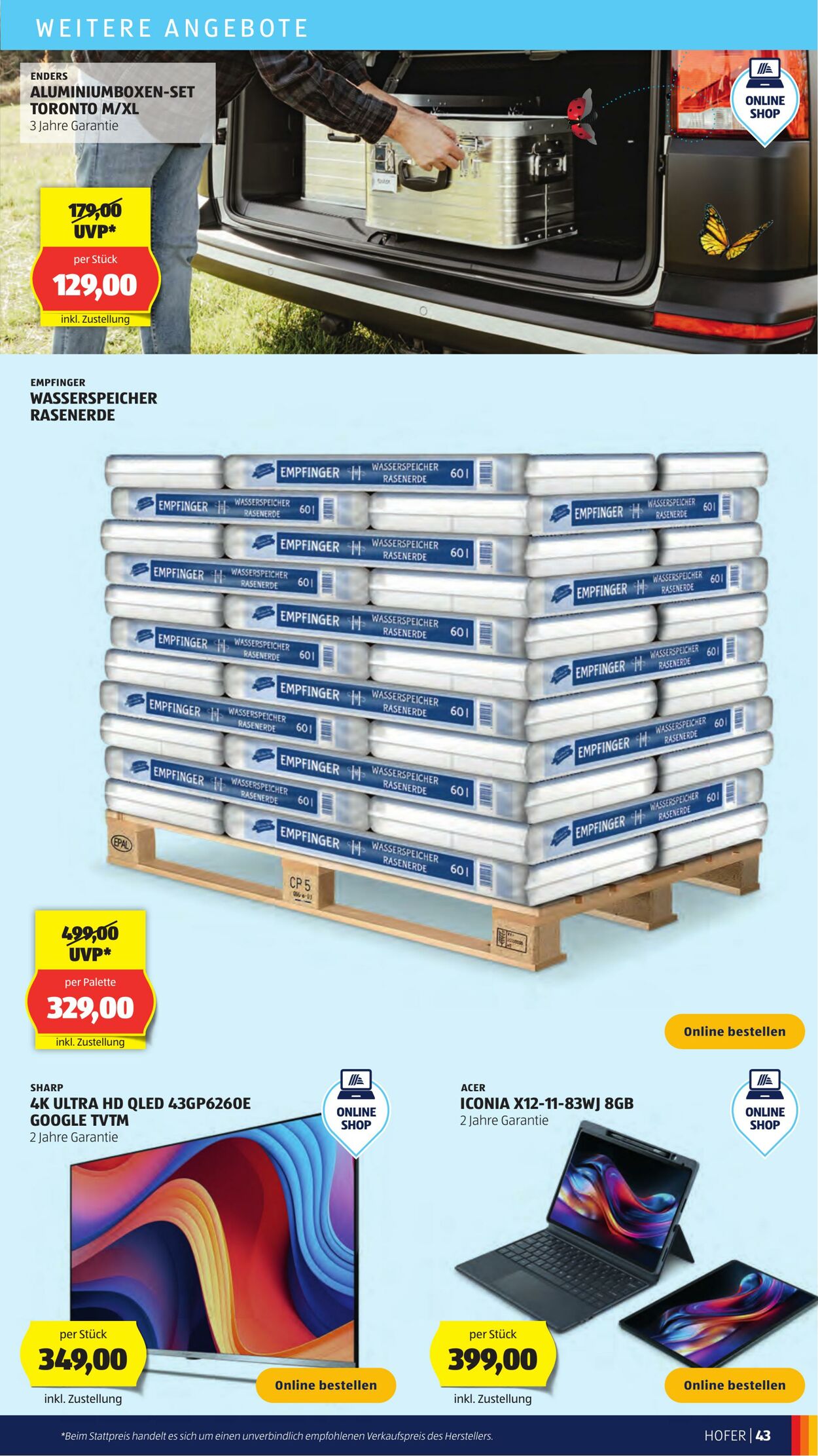 Prospekt Hofer 02.05.2025 - 08.05.2025