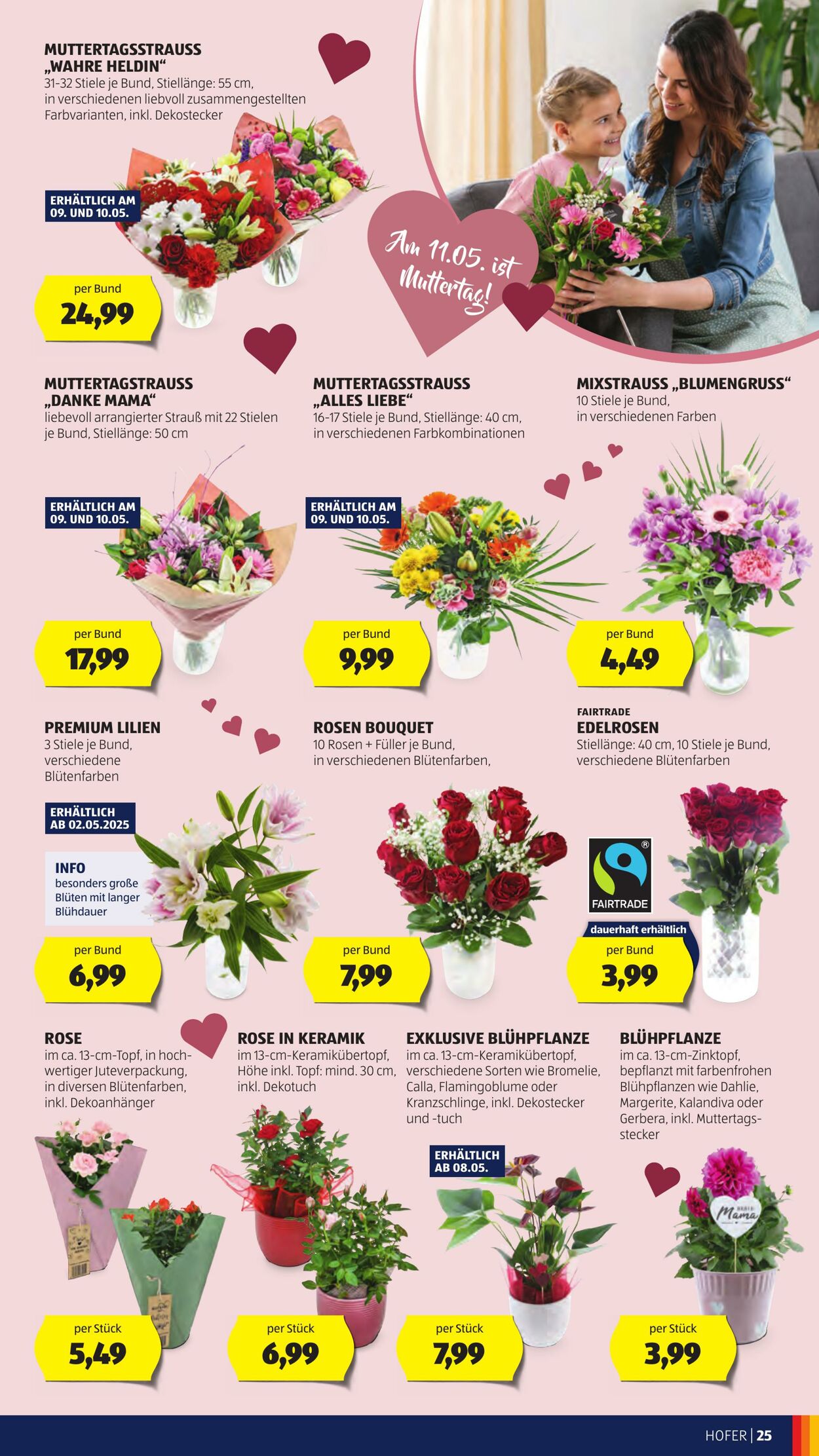 Prospekt Hofer 02.05.2025 - 08.05.2025