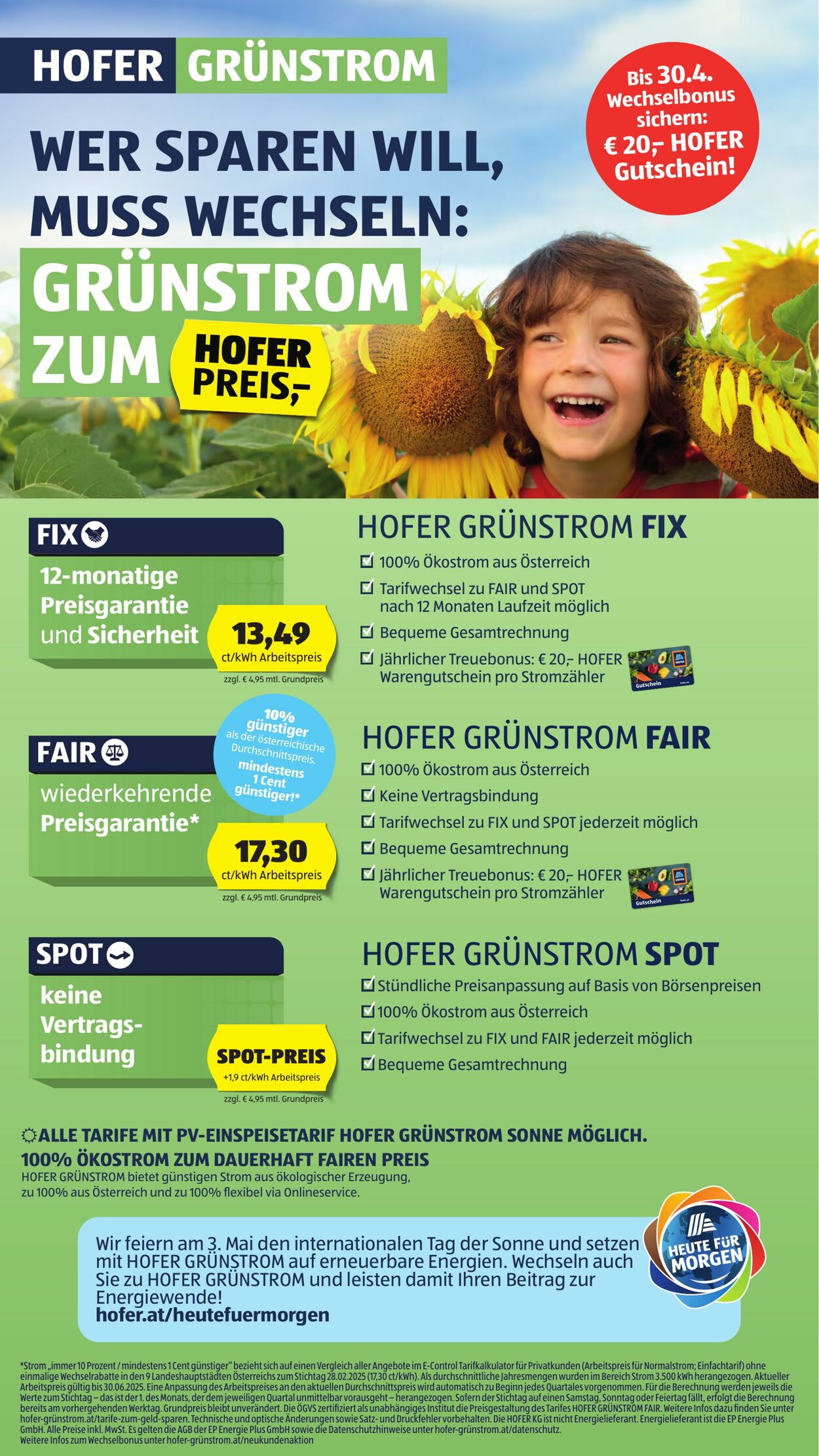 Prospekt Hofer 02.05.2025 - 08.05.2025