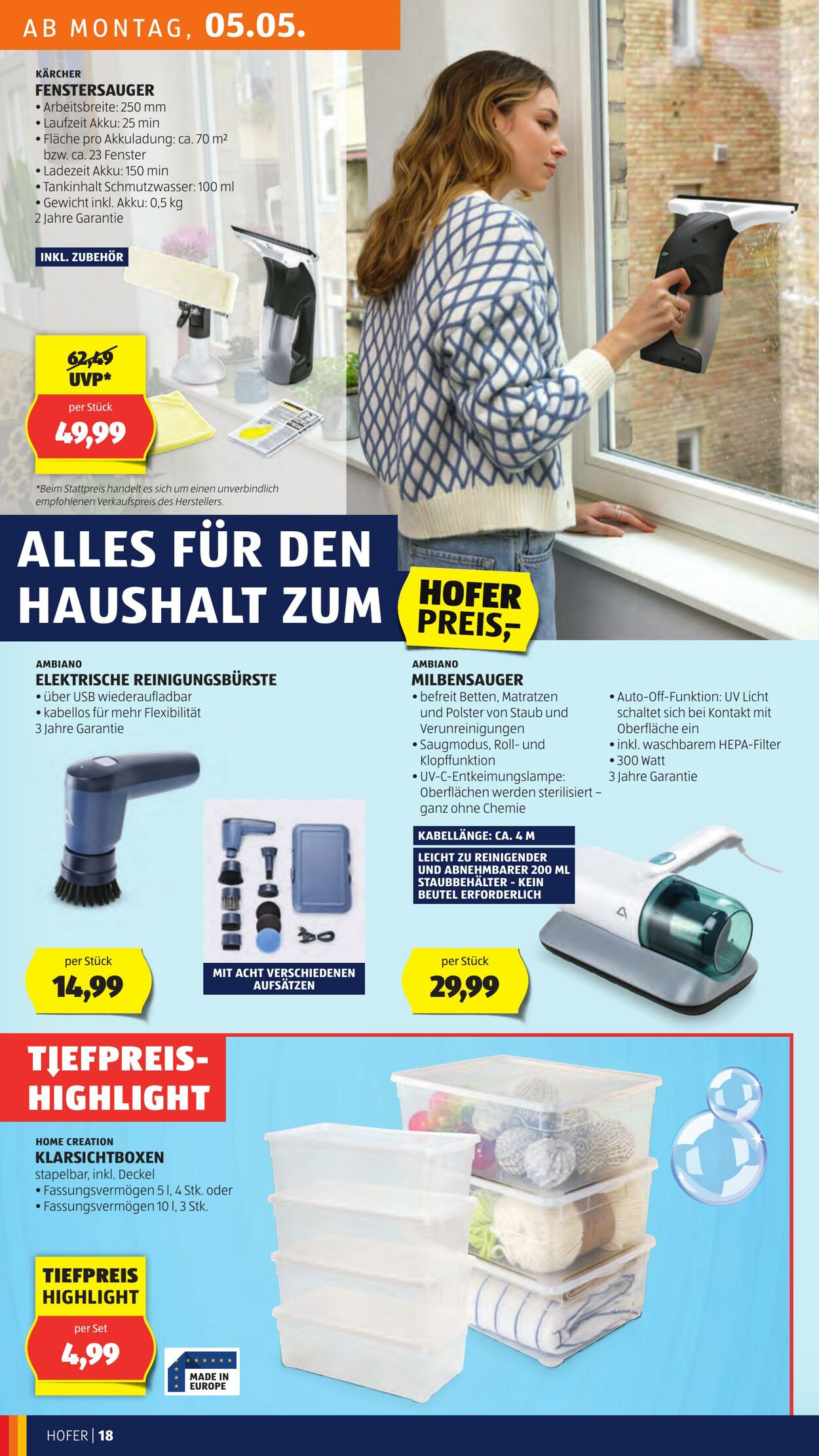 Prospekt Hofer 02.05.2025 - 08.05.2025