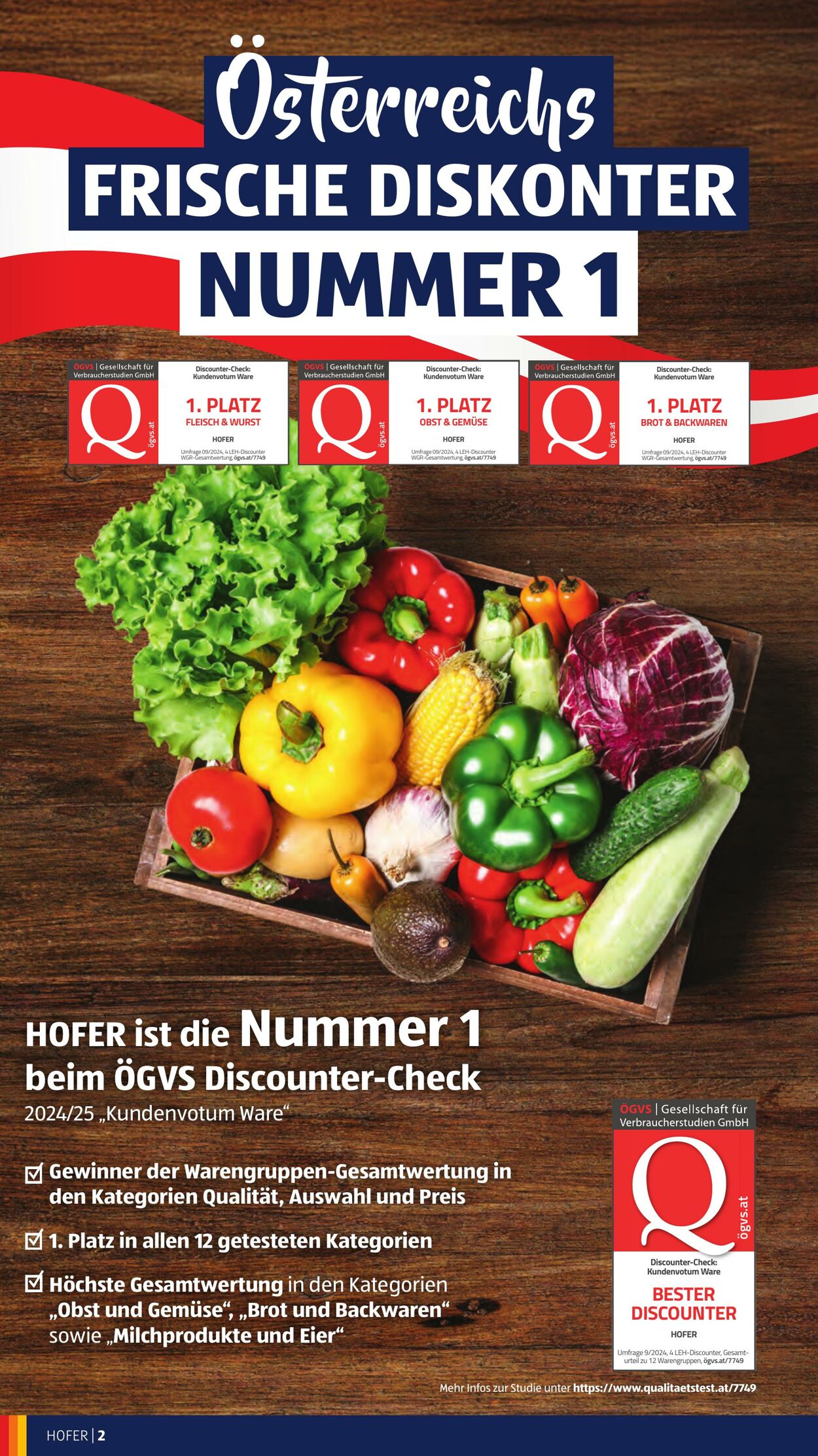 Prospekt Hofer 02.05.2025 - 08.05.2025