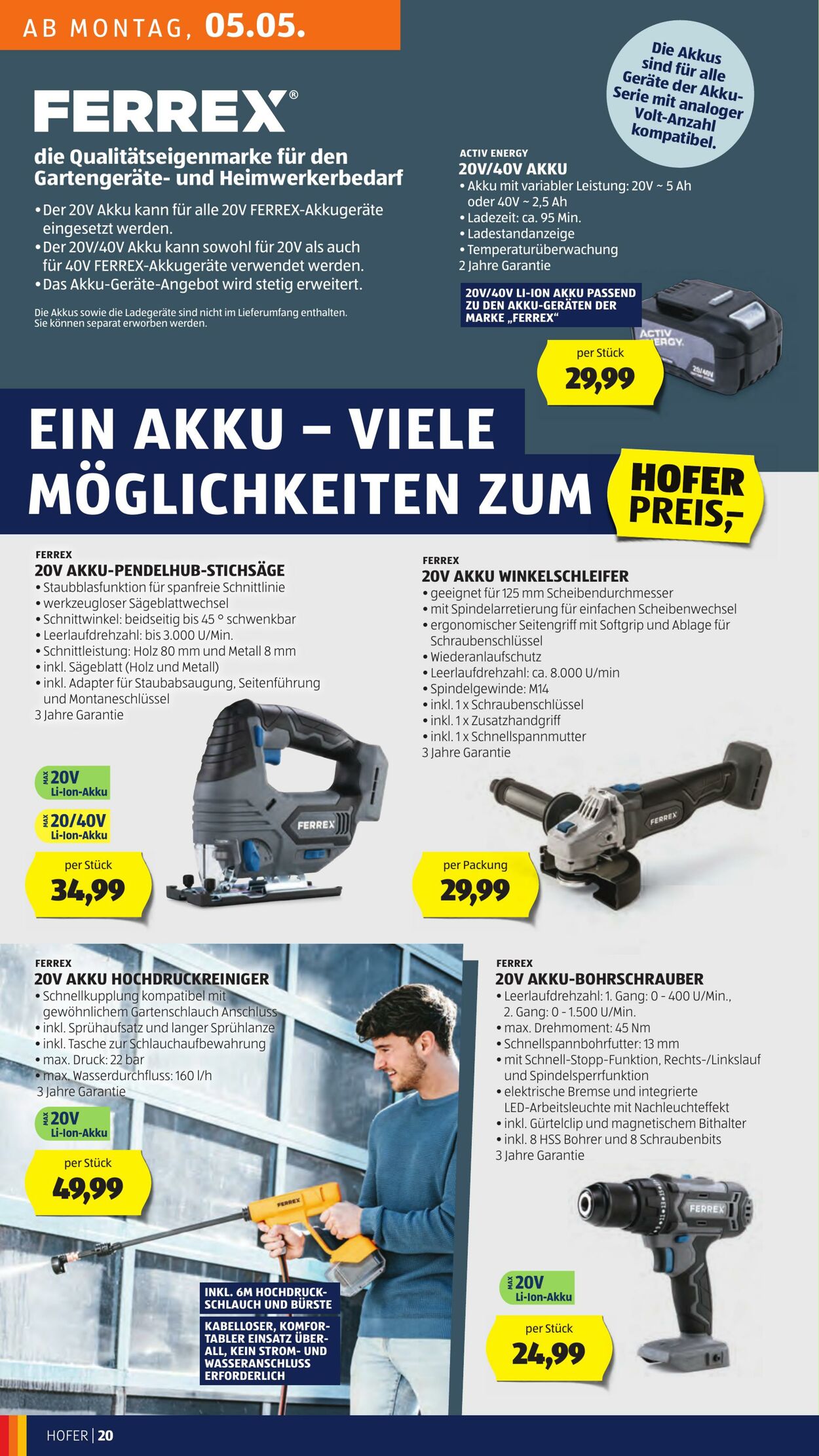 Prospekt Hofer 02.05.2025 - 08.05.2025