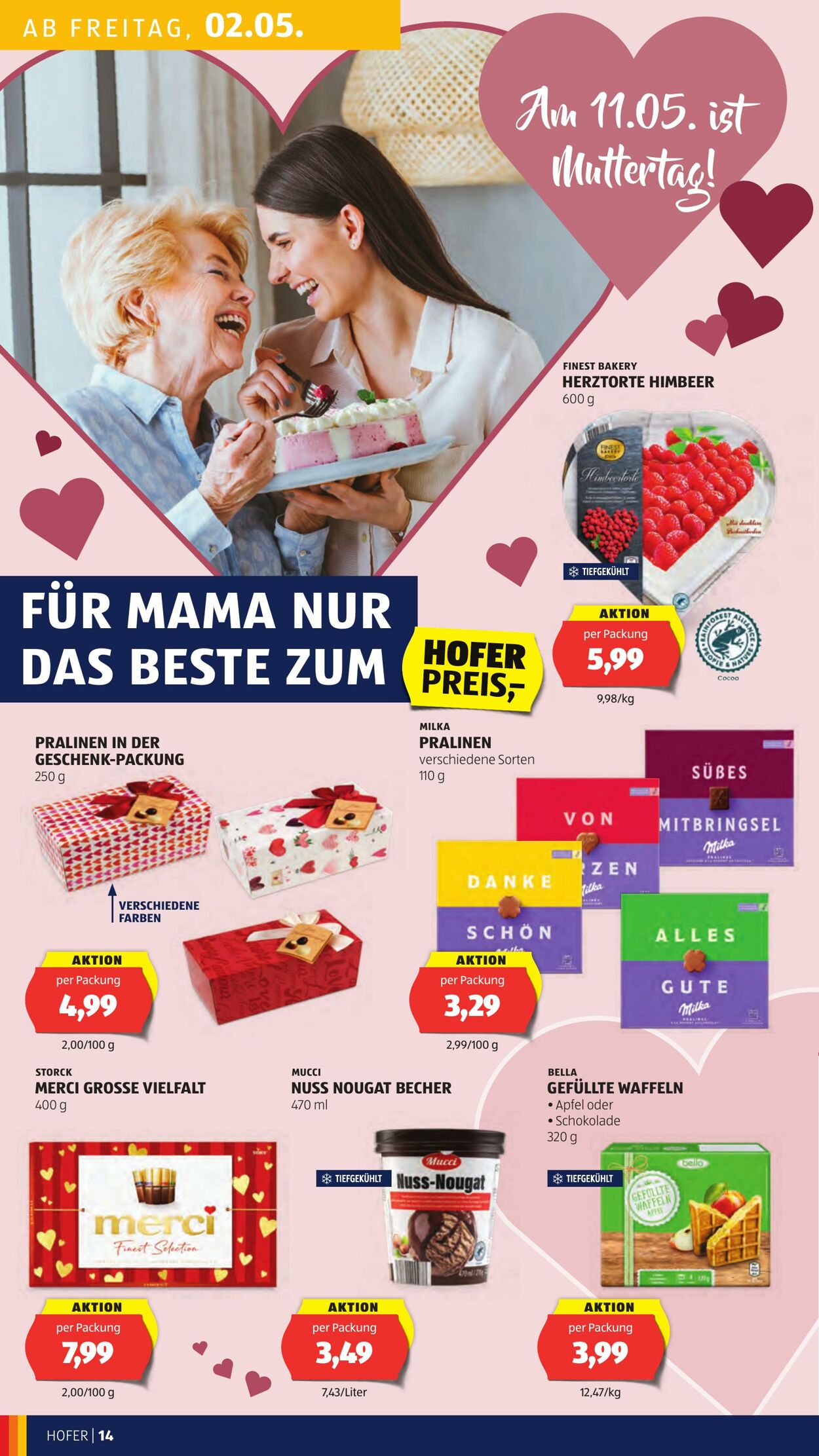 Prospekt Hofer 02.05.2025 - 08.05.2025