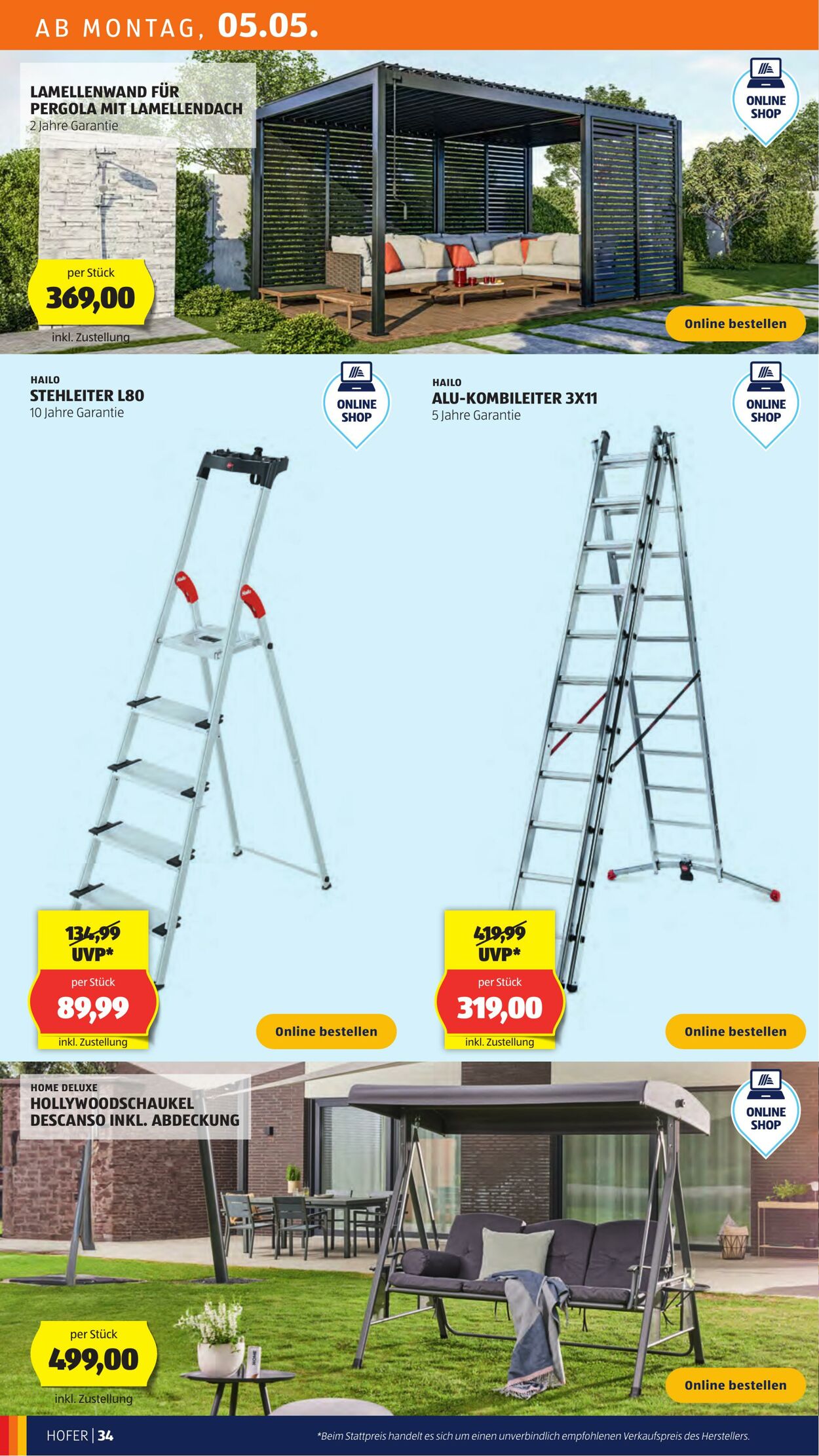 Prospekt Hofer 02.05.2025 - 08.05.2025