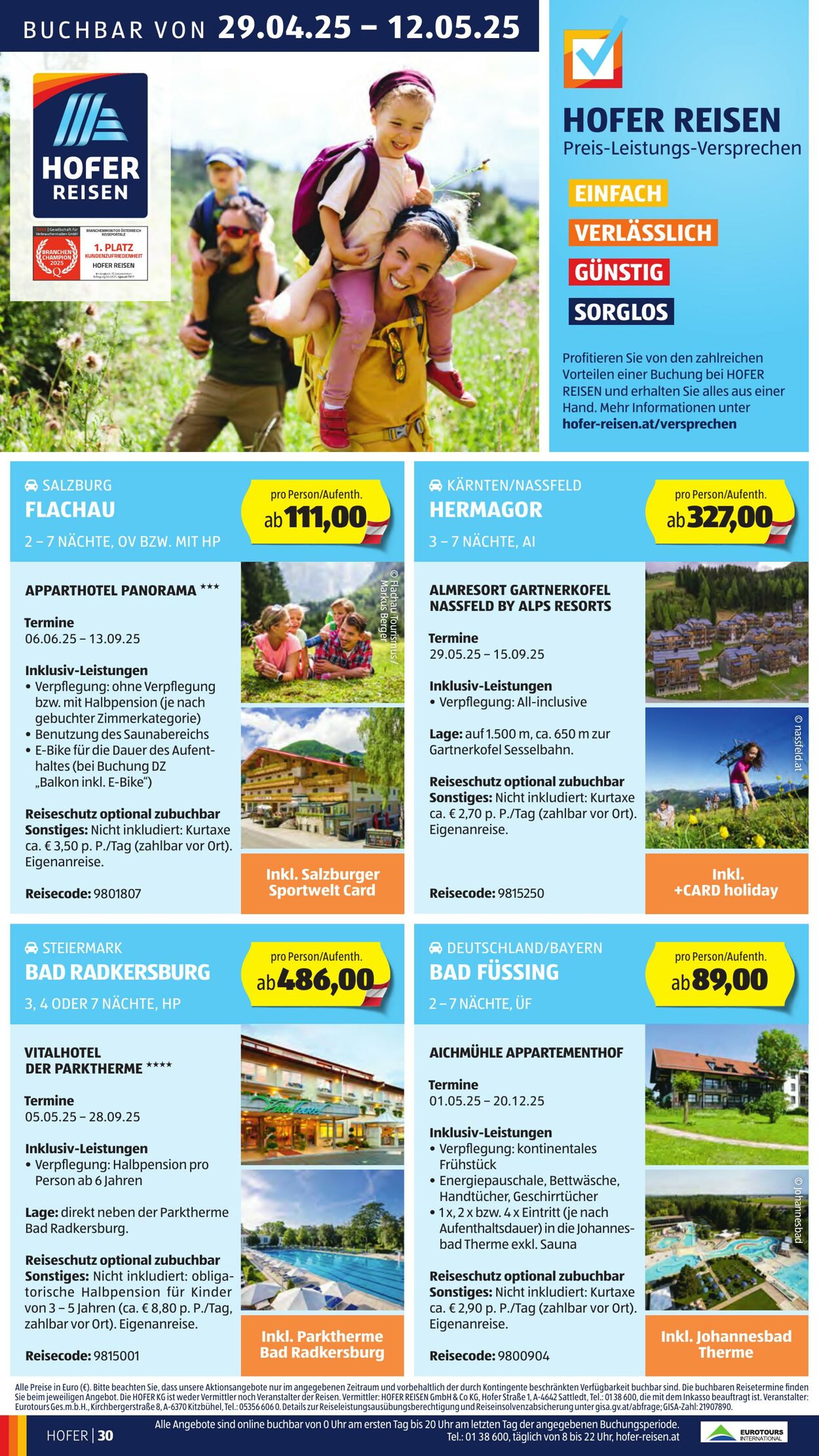 Prospekt Hofer 02.05.2025 - 08.05.2025