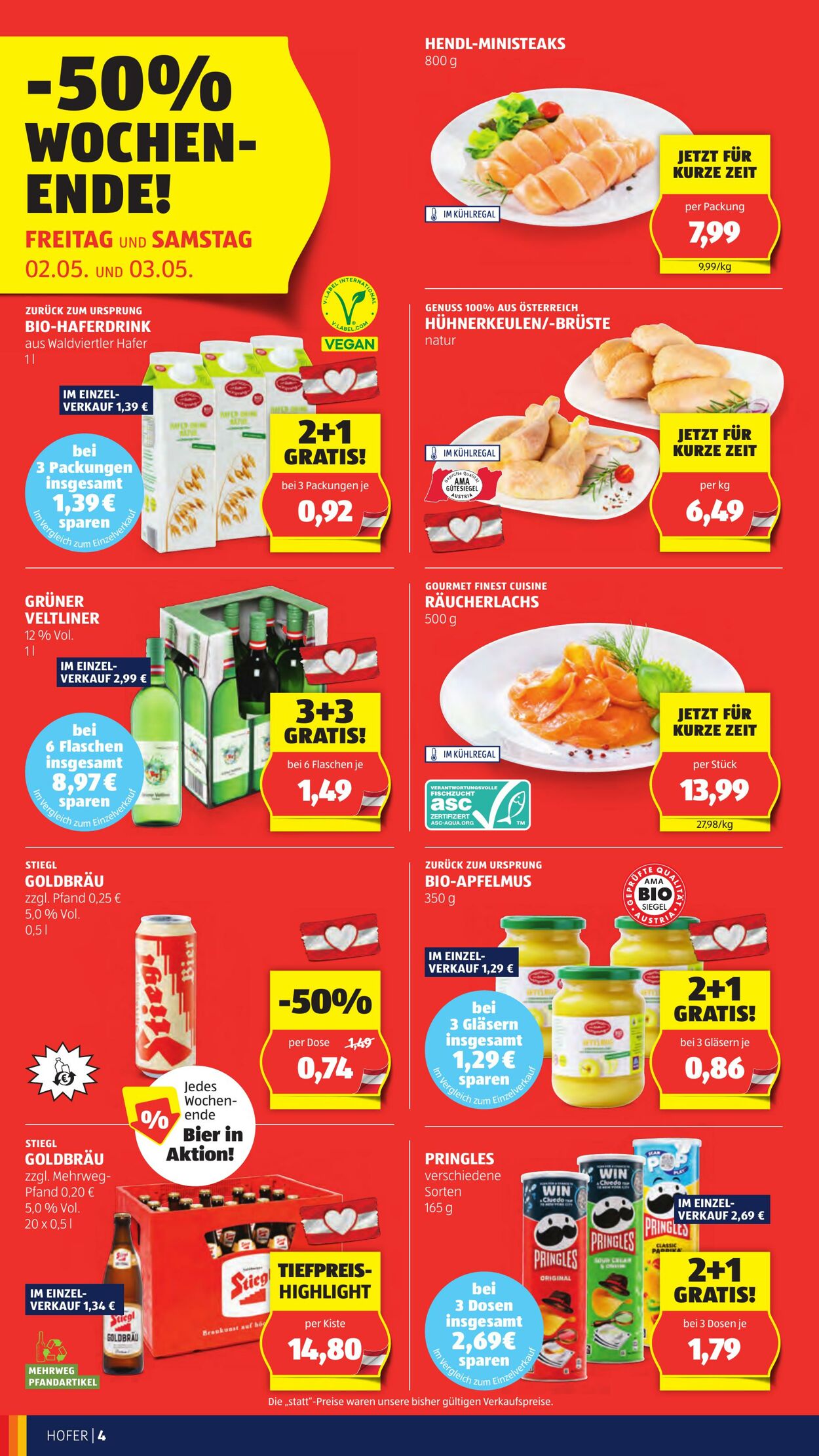 Prospekt Hofer 02.05.2025 - 08.05.2025