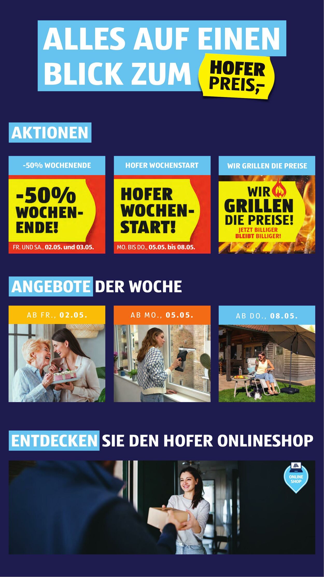 Prospekt Hofer 02.05.2025 - 08.05.2025