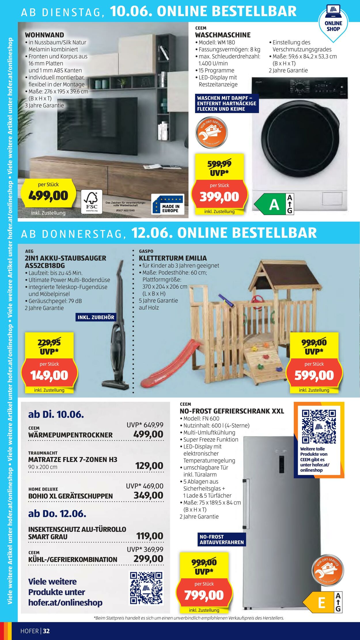 Prospekt Hofer 06.06.2025 - 12.06.2025